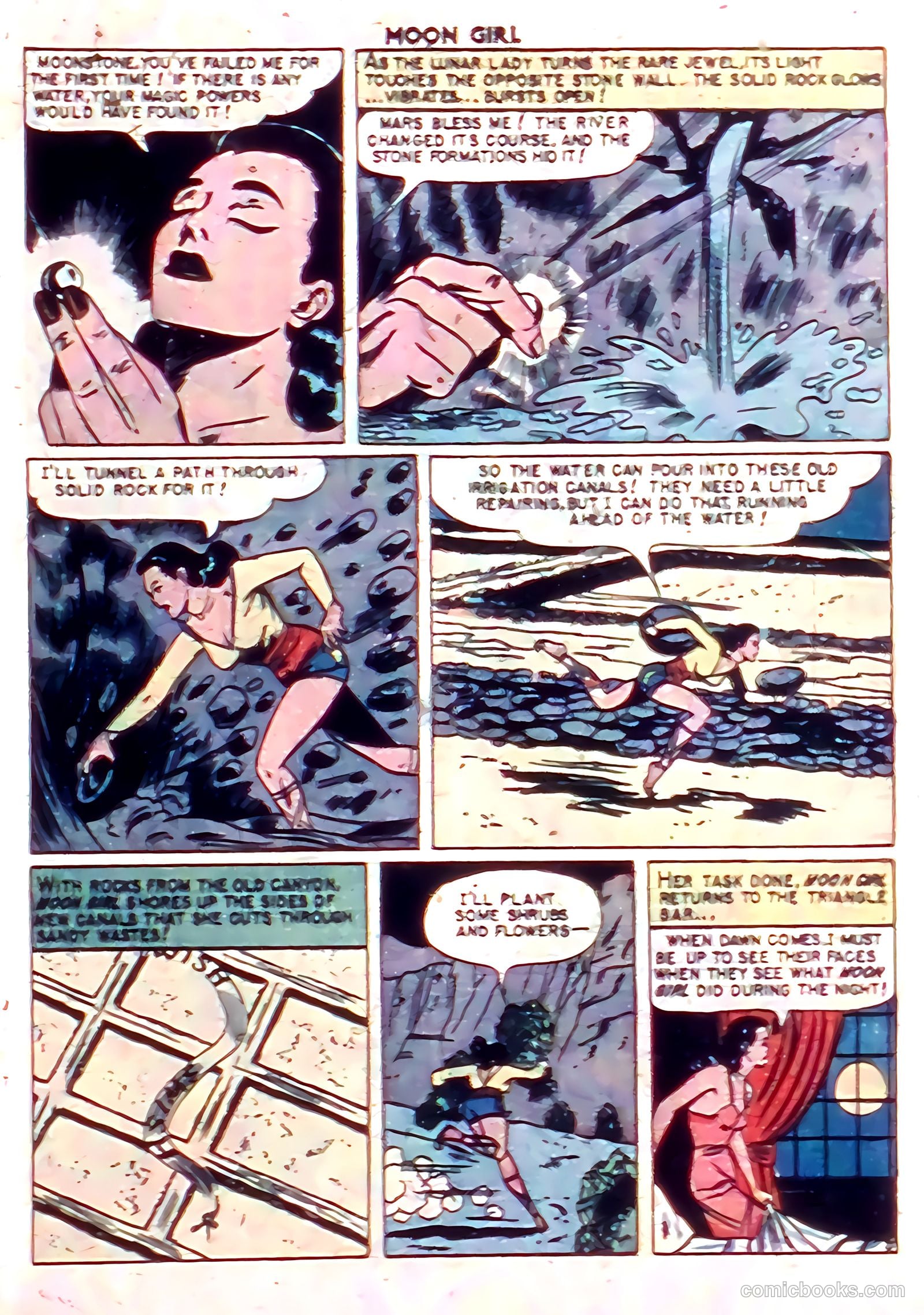 Moon Girl #5 (1948) — page 16 of 36