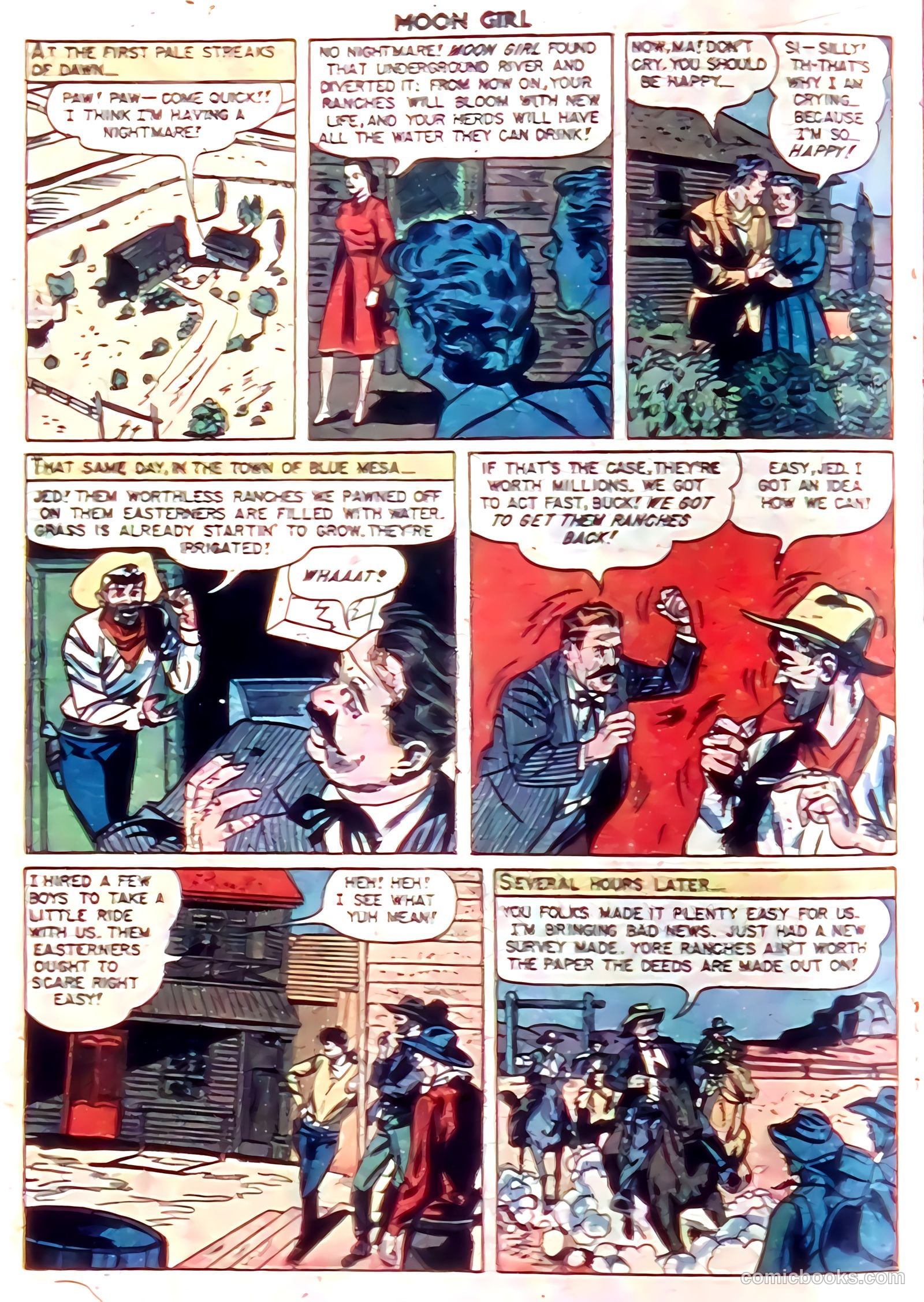 Moon Girl #5 (1948) — page 17 of 36