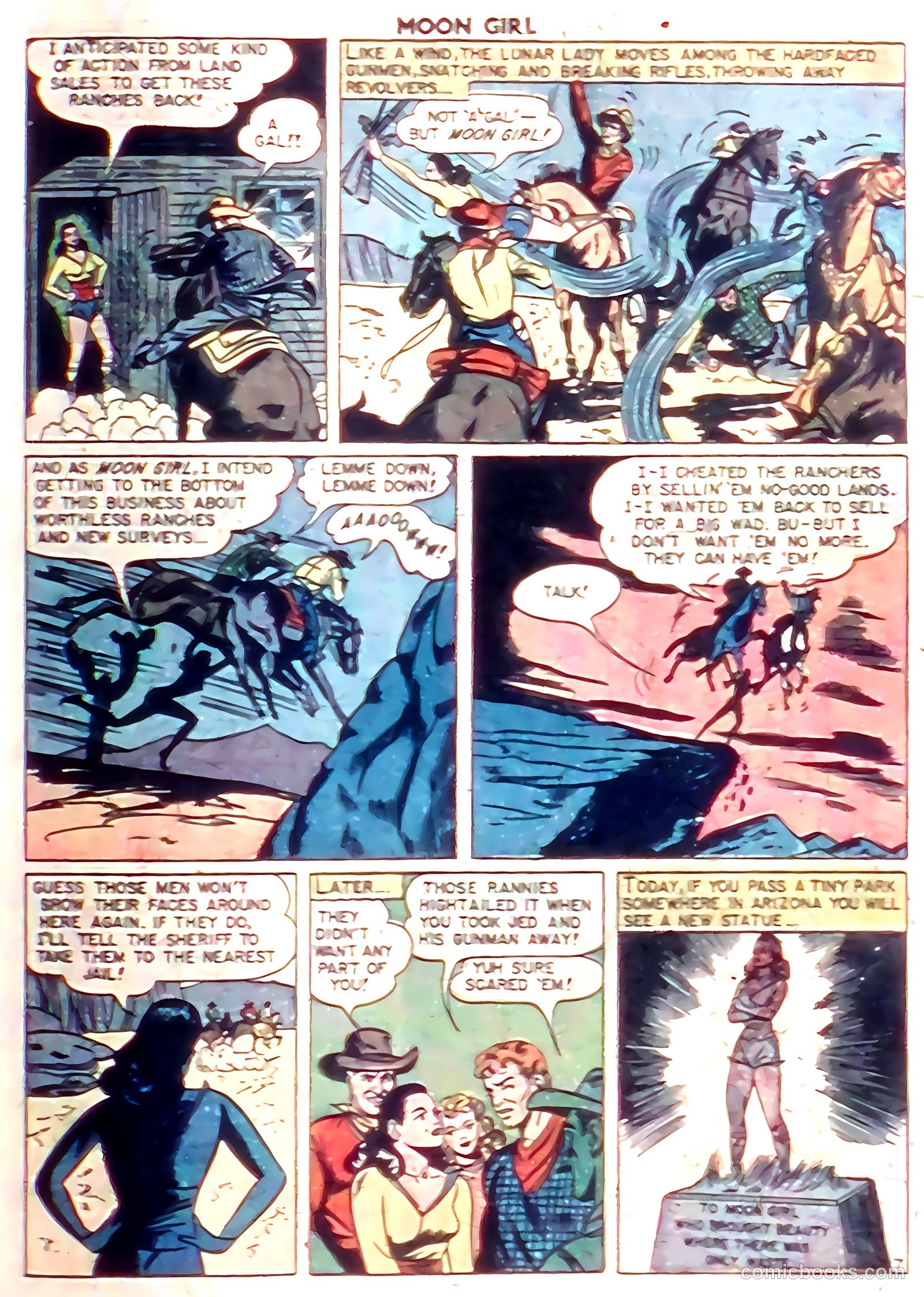 Moon Girl #5 (1948) — page 18 of 36