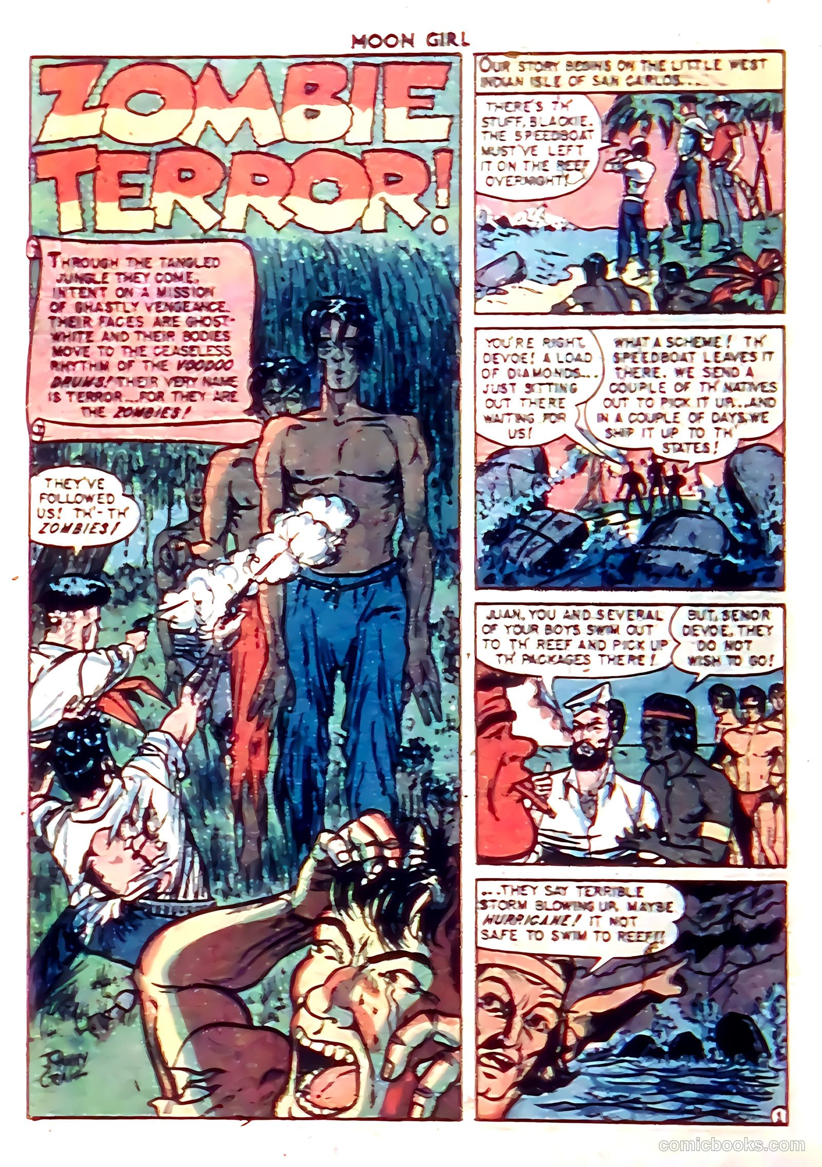 Moon Girl #5 (1948) — page 19 of 36