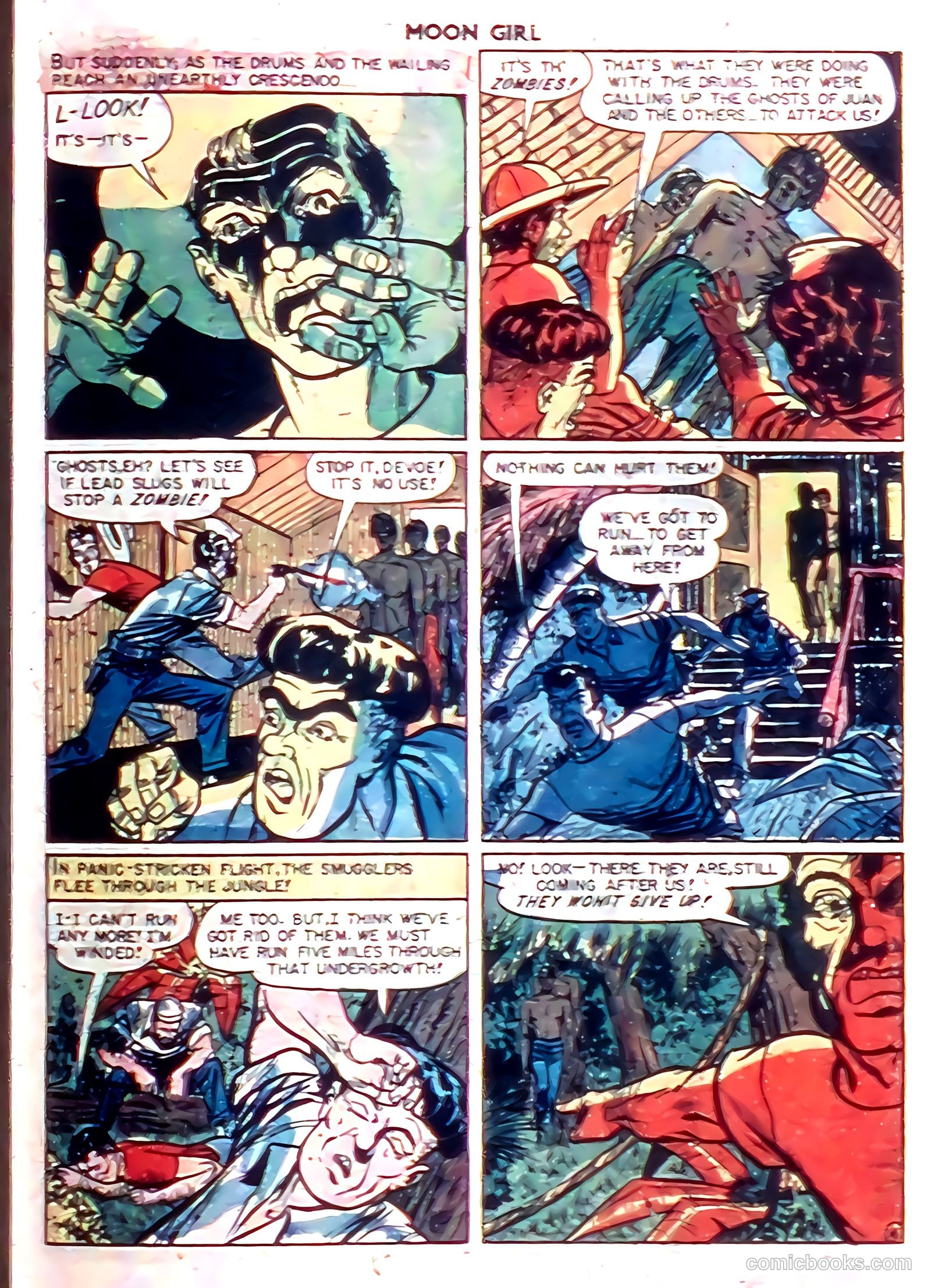 Moon Girl #5 (1948) — page 22 of 36
