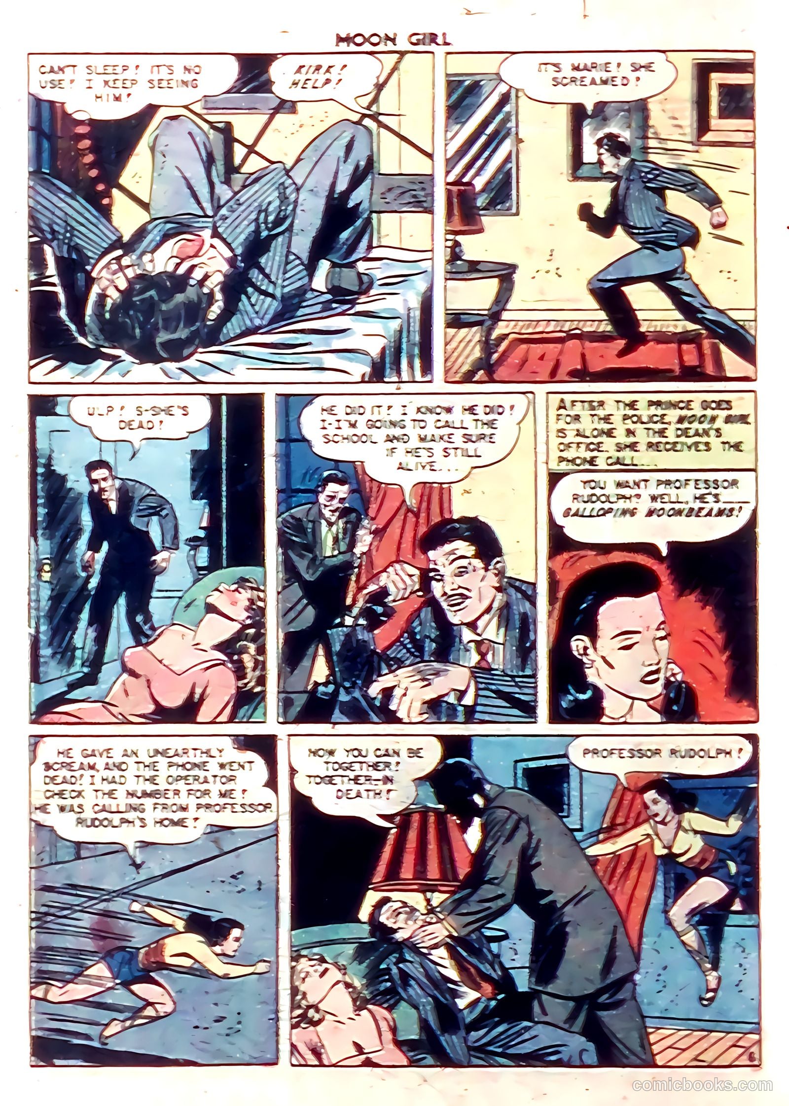 Moon Girl #5 (1948) — page 31 of 36