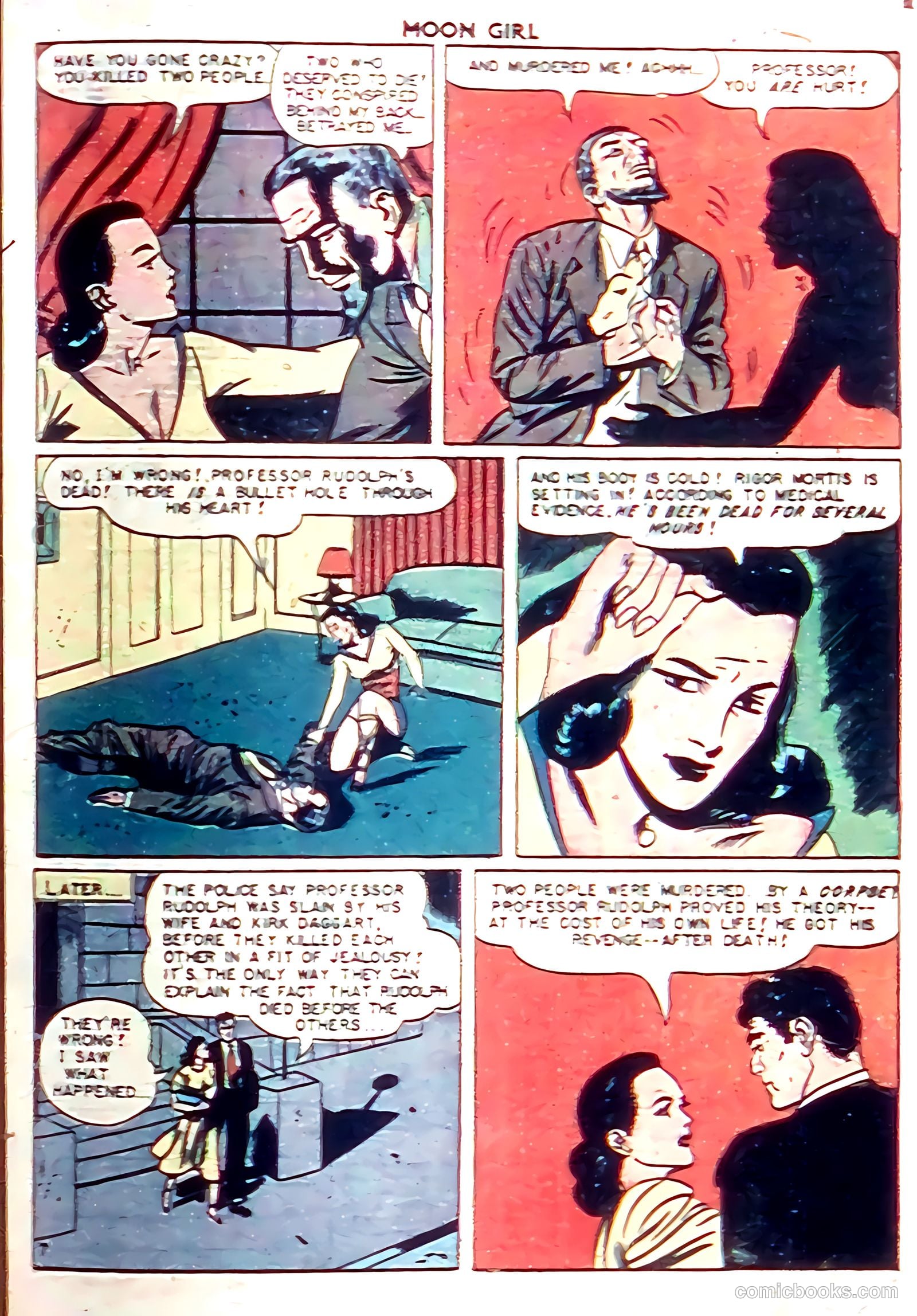 Moon Girl #5 (1948) — page 32 of 36