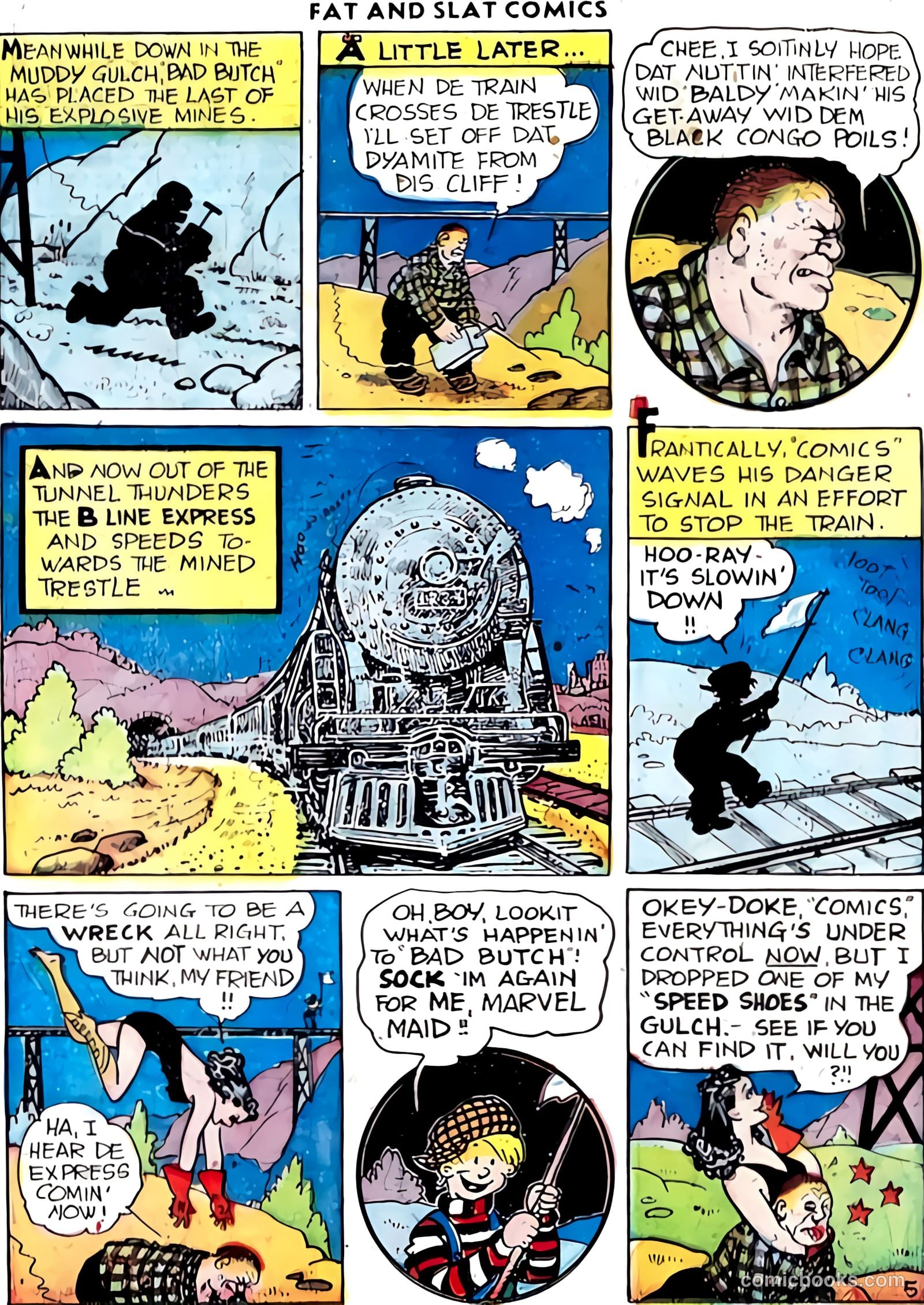 Moon Girl #5 (1948) — page 33 of 36