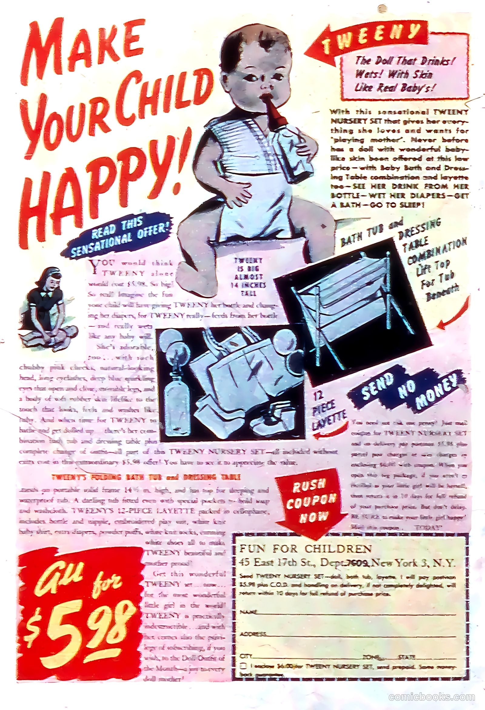 Moon Girl #5 (1948) — page 36 of 36