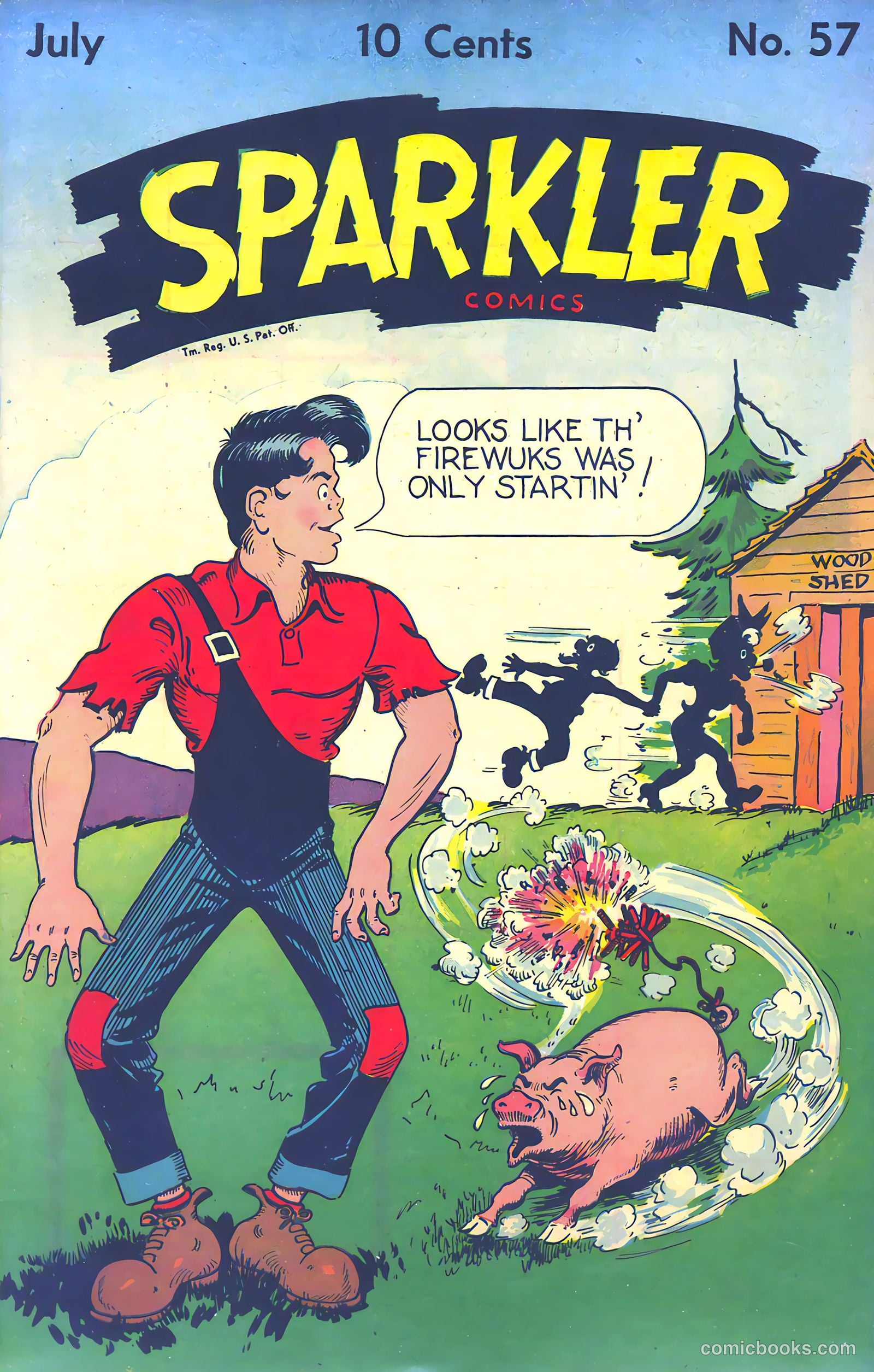 Sparkler Comics #57
