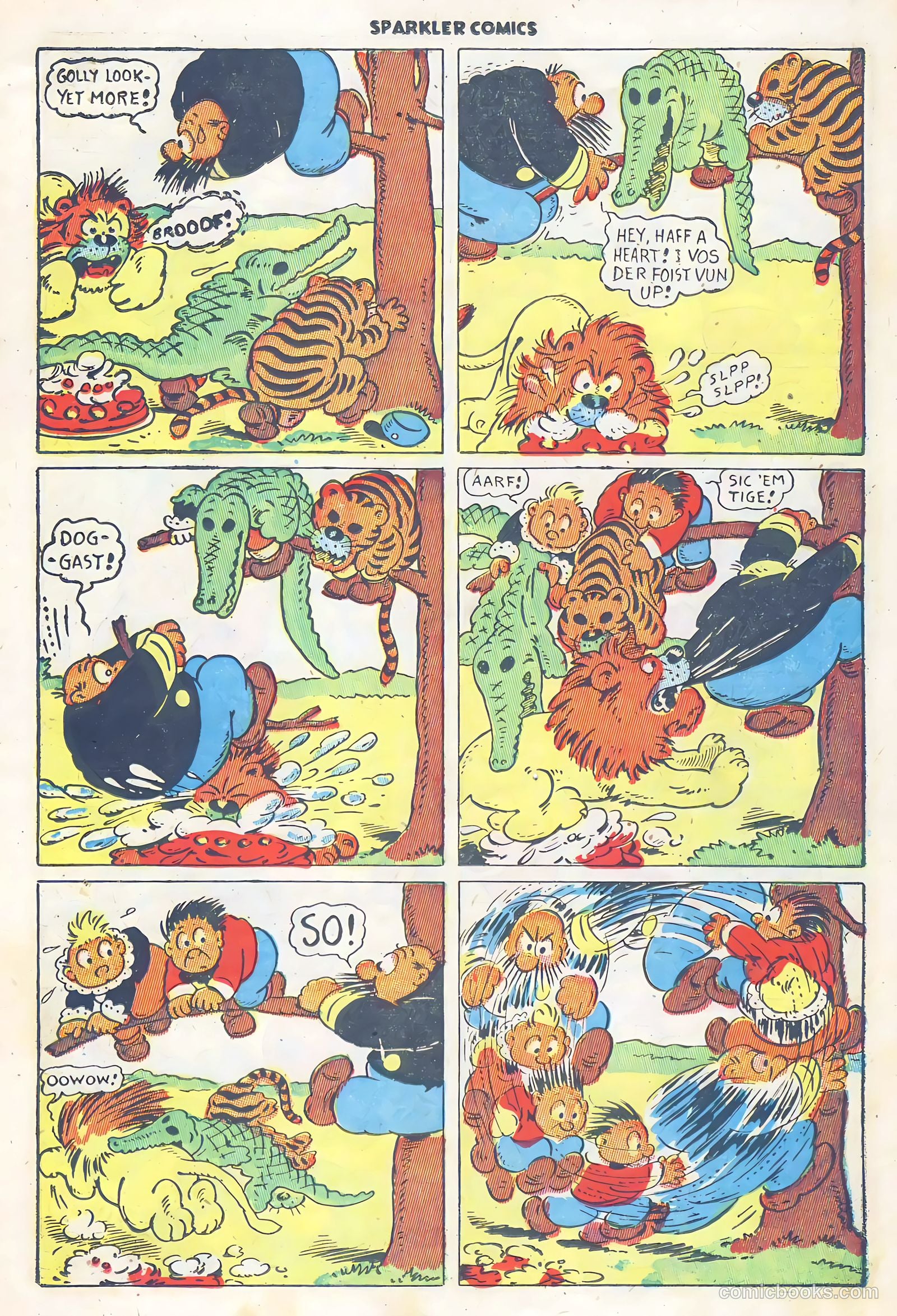 Sparkler Comics #57 (1948) — page 4 of 35