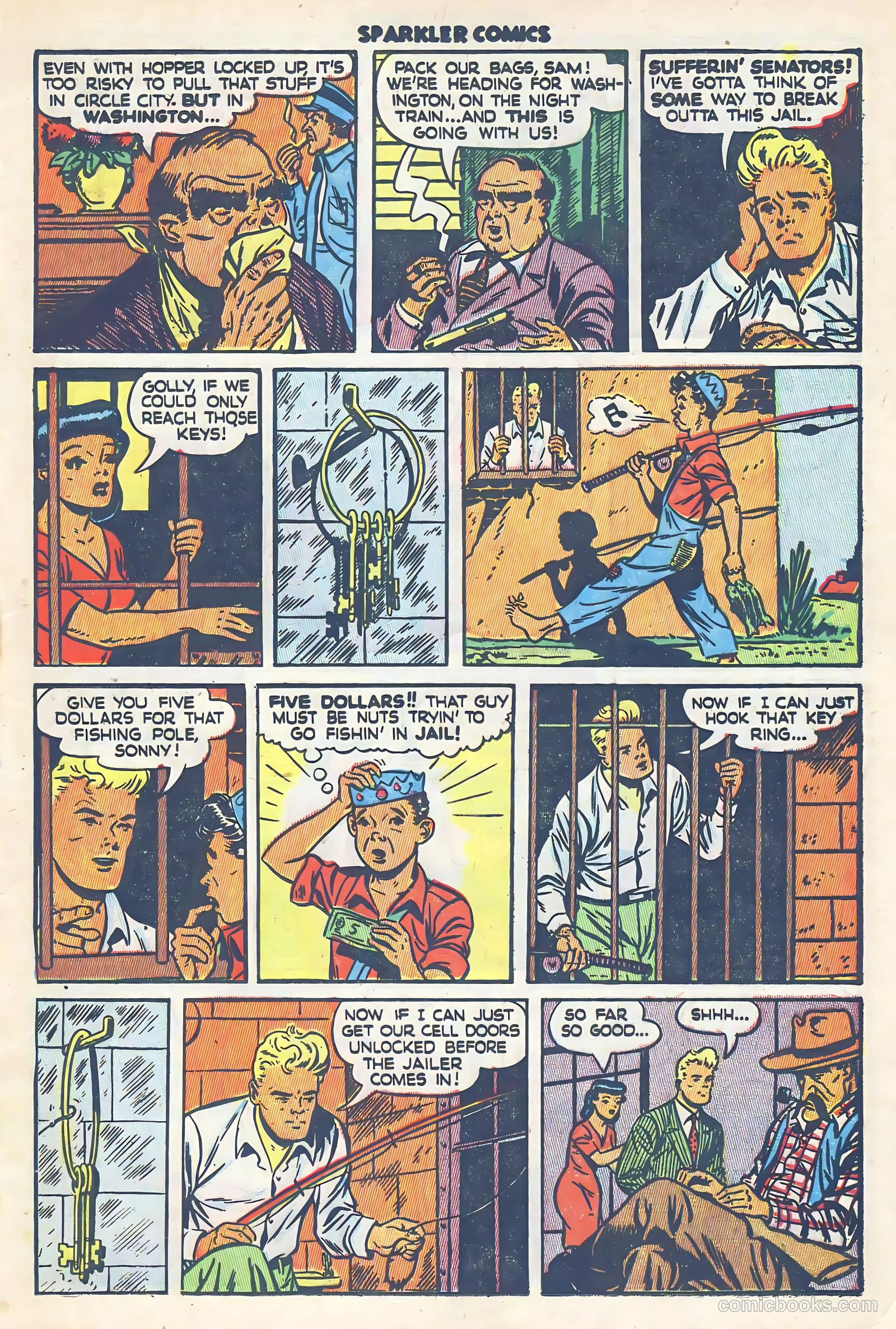 Sparkler Comics #57 (1948) — page 12 of 35