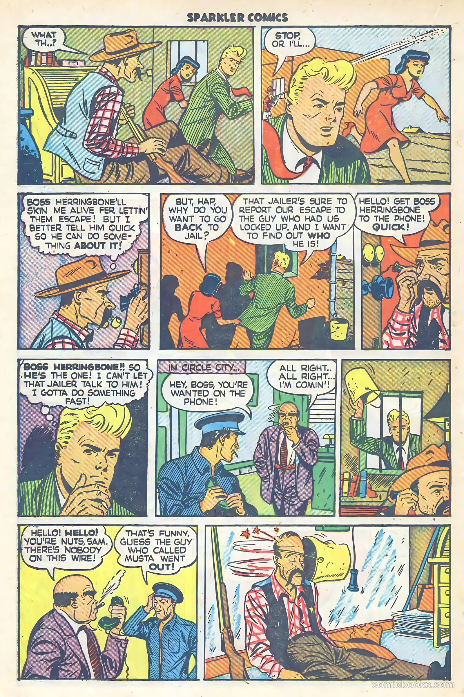 Sparkler Comics #57 (1948) — page 13 of 35