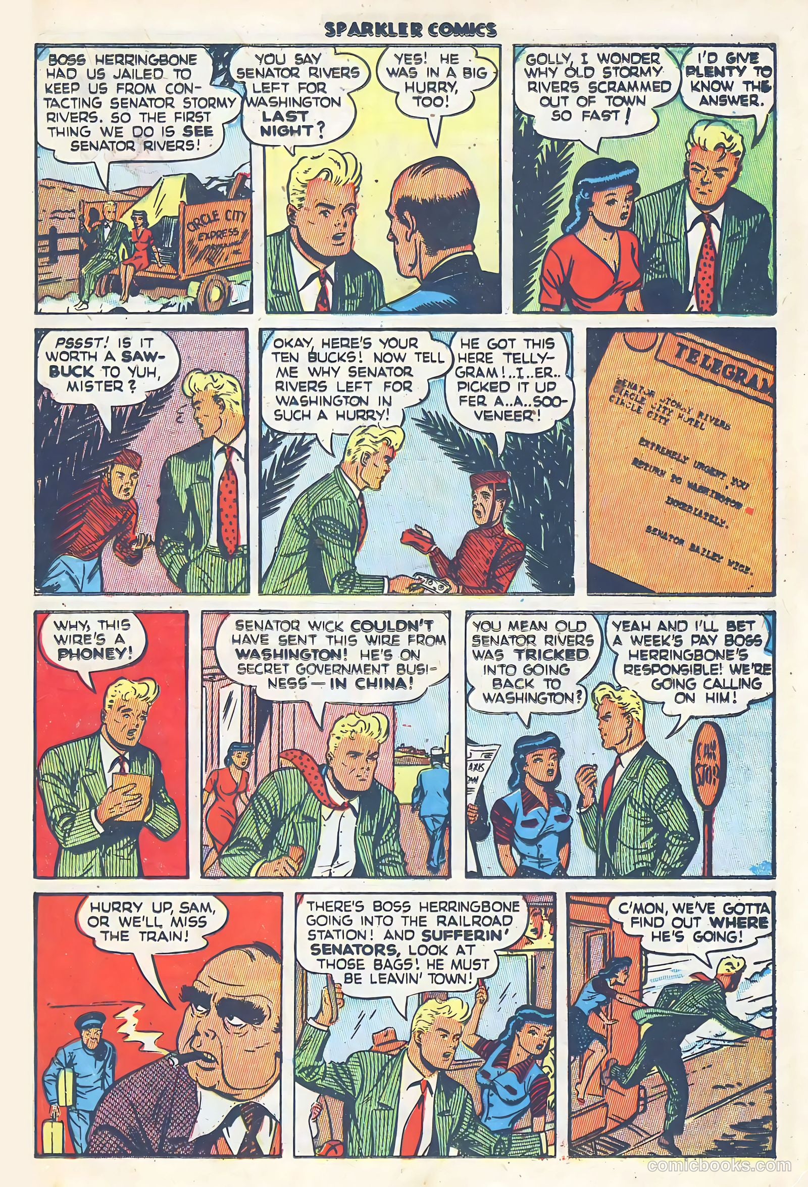 Sparkler Comics #57 (1948) — page 14 of 35
