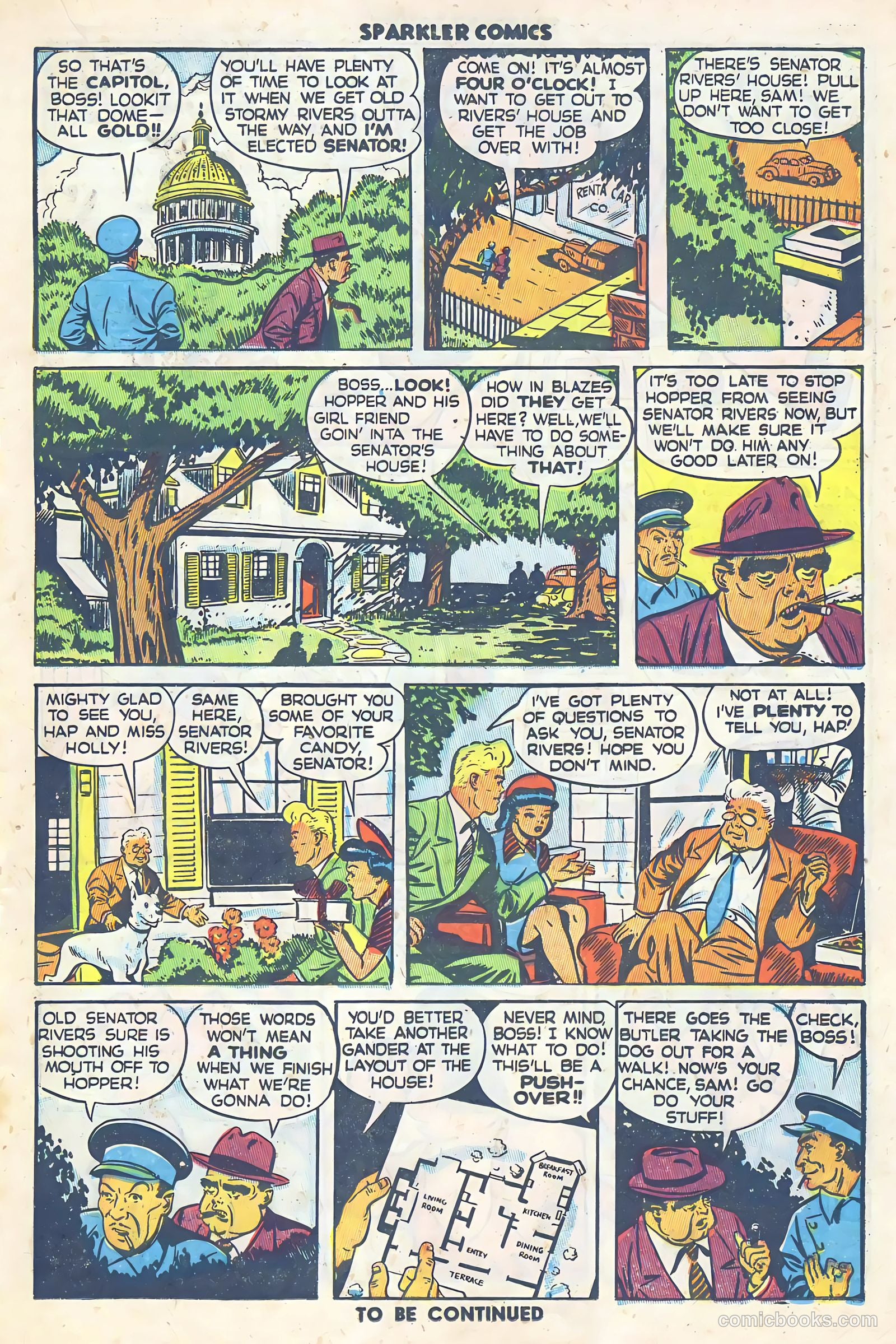 Sparkler Comics #57 (1948) — page 16 of 35