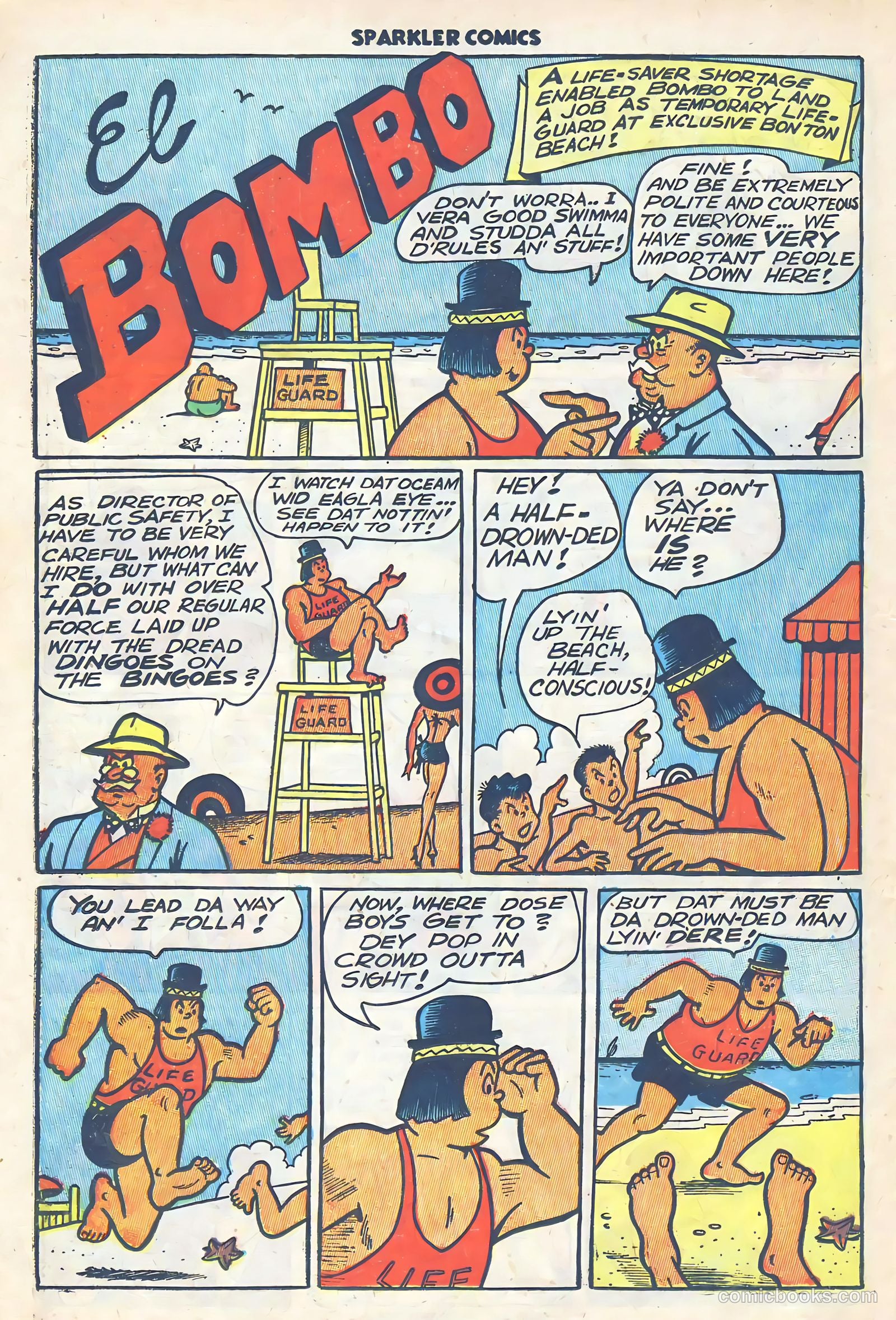 Sparkler Comics #57 (1948) — page 17 of 35
