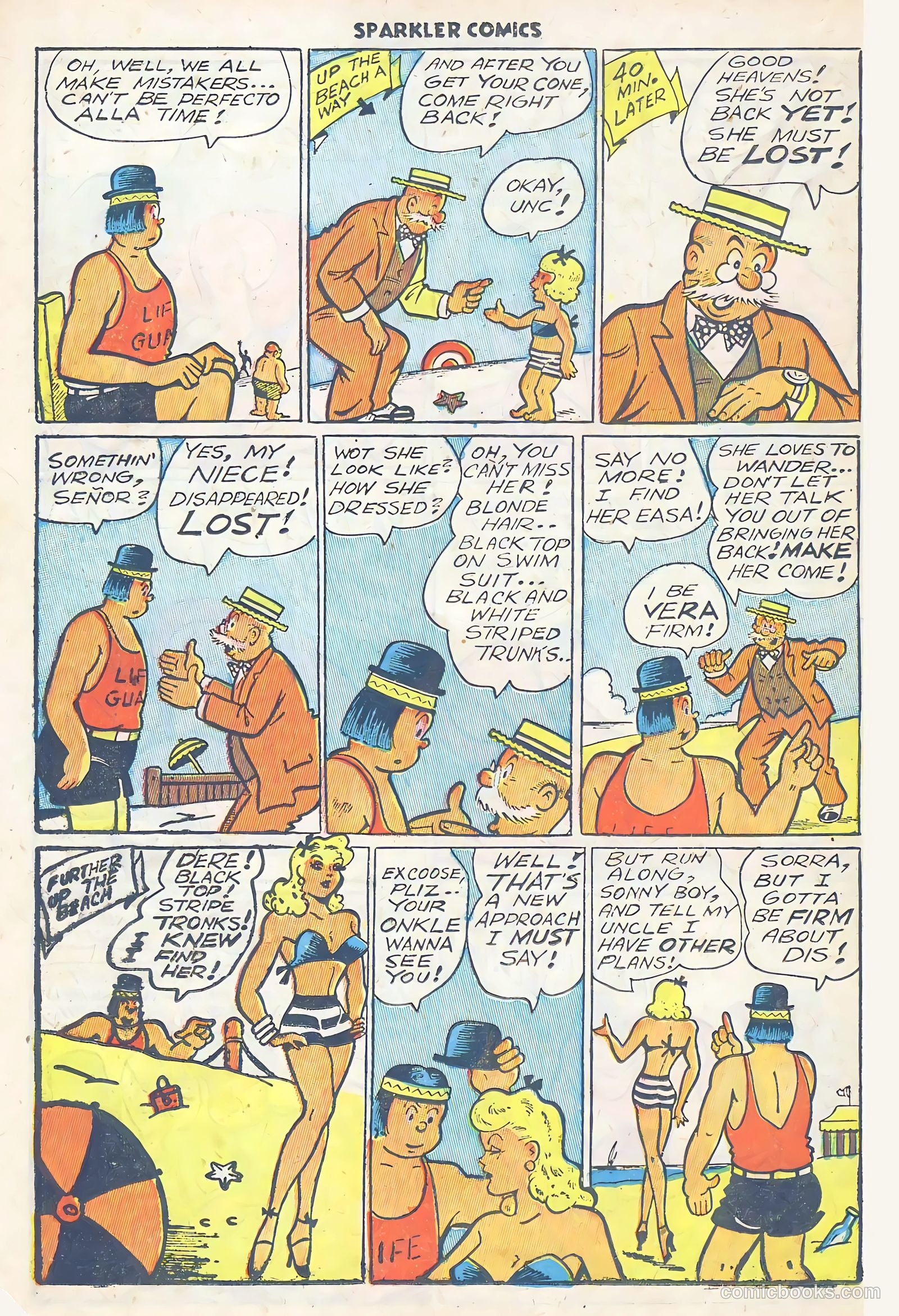 Sparkler Comics #57 (1948) — page 19 of 35