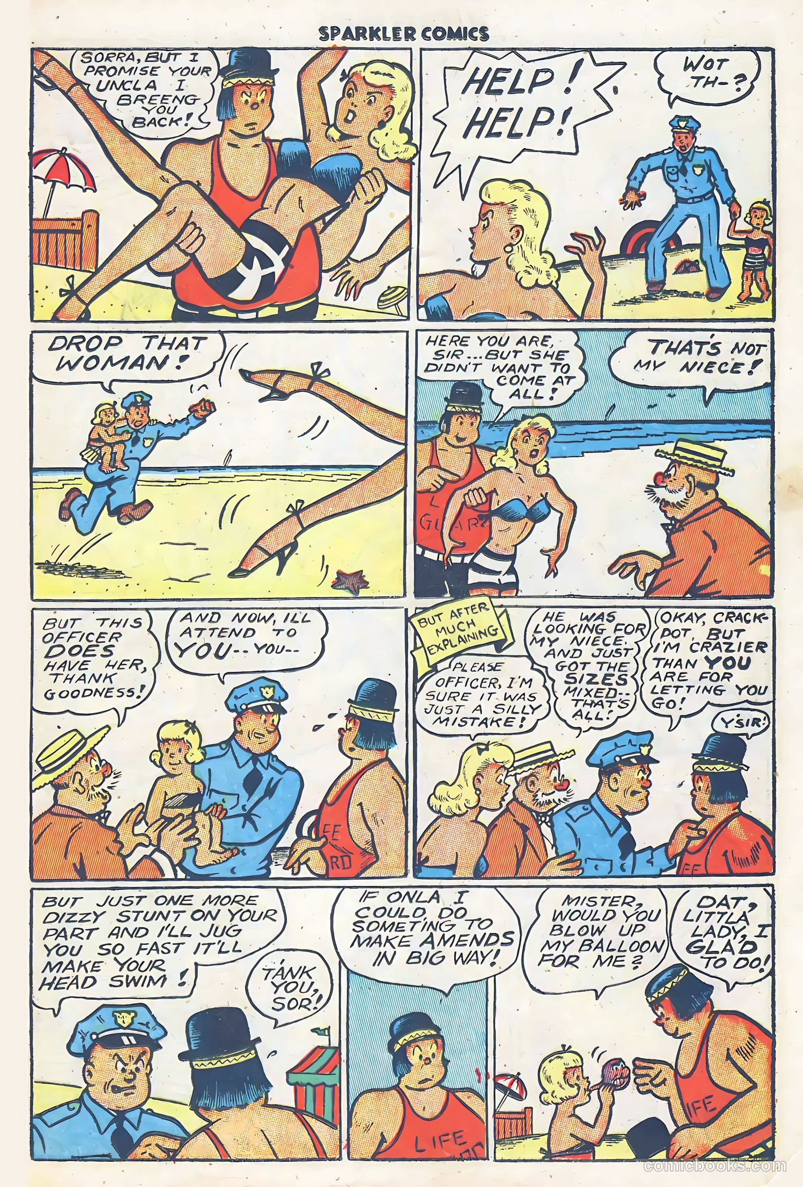 Sparkler Comics #57 (1948) — page 20 of 35
