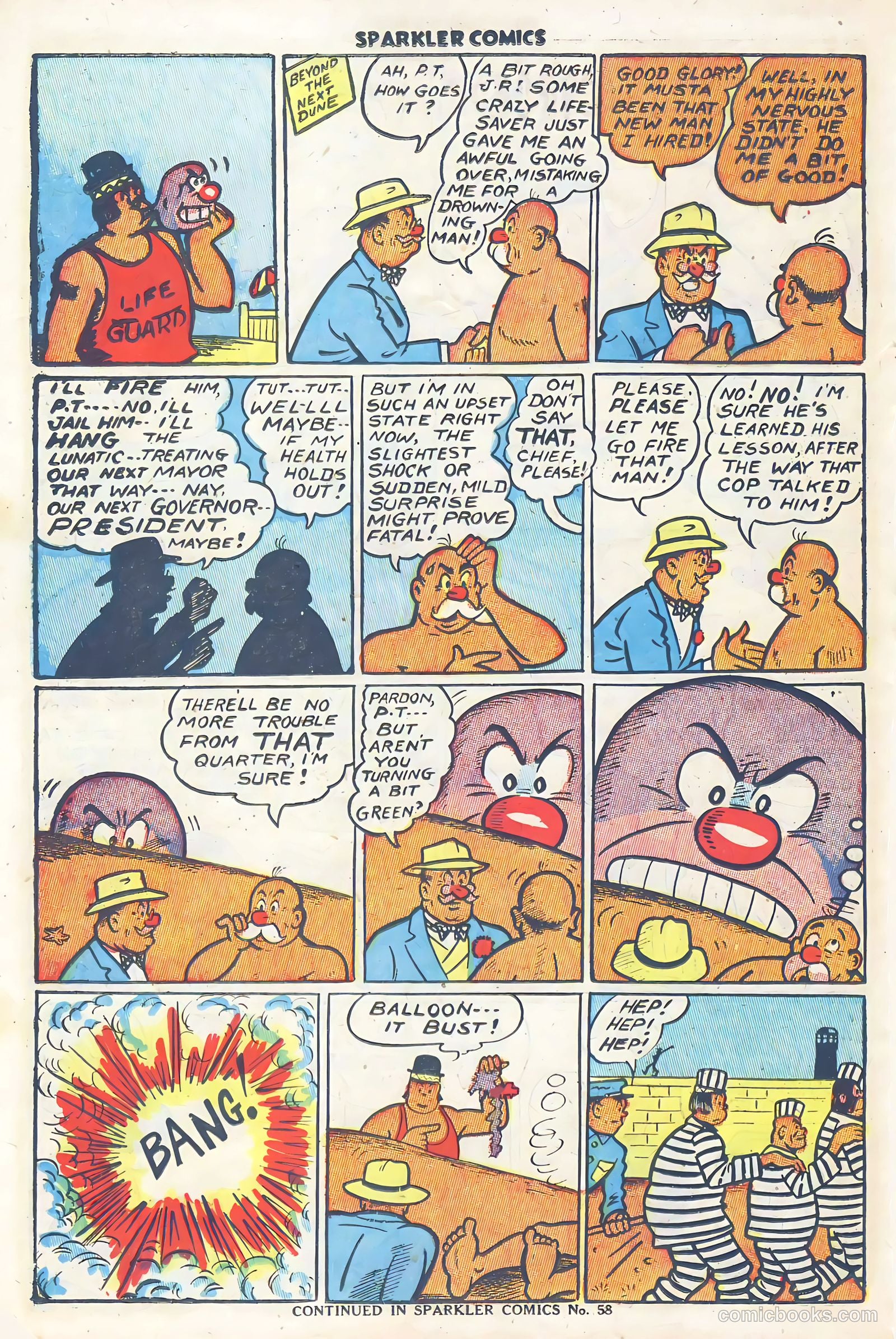 Sparkler Comics #57 (1948) — page 21 of 35