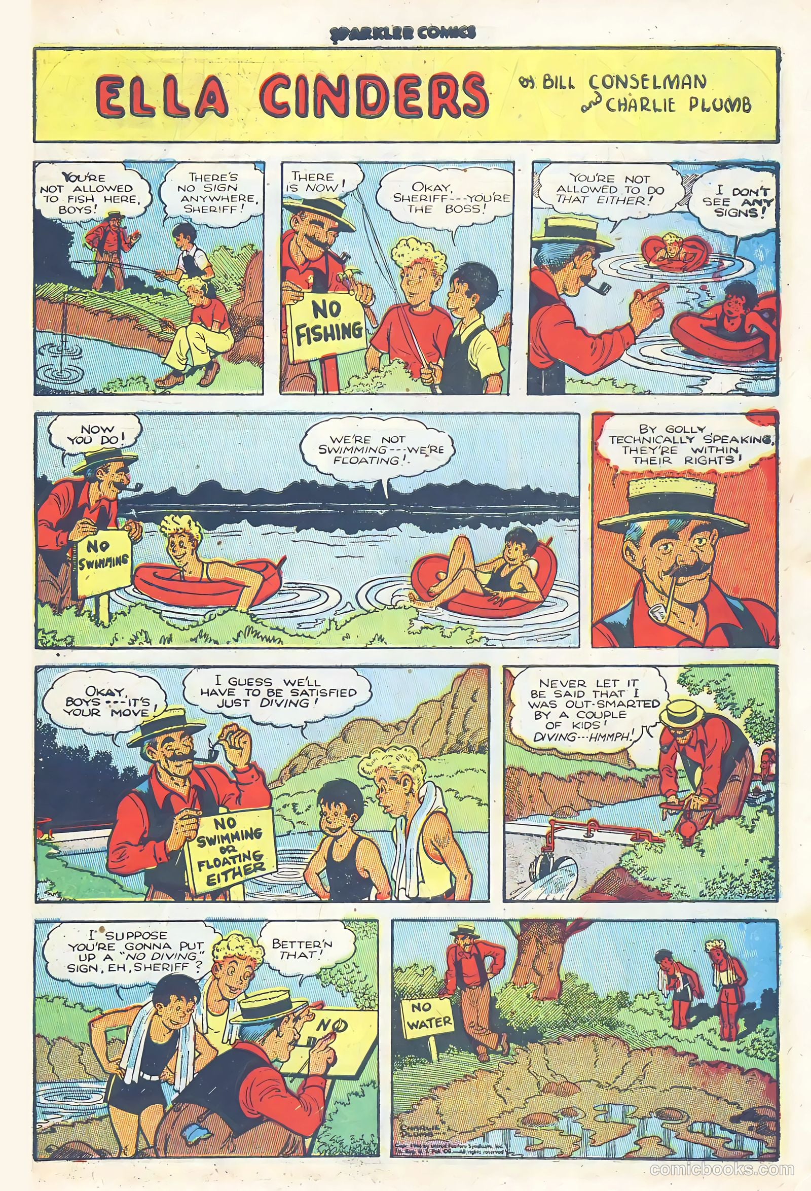 Sparkler Comics #57 (1948) — page 22 of 35