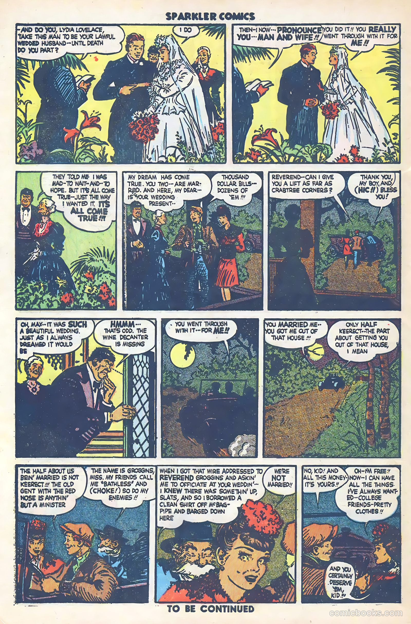 Sparkler Comics #57 (1948) — page 31 of 35