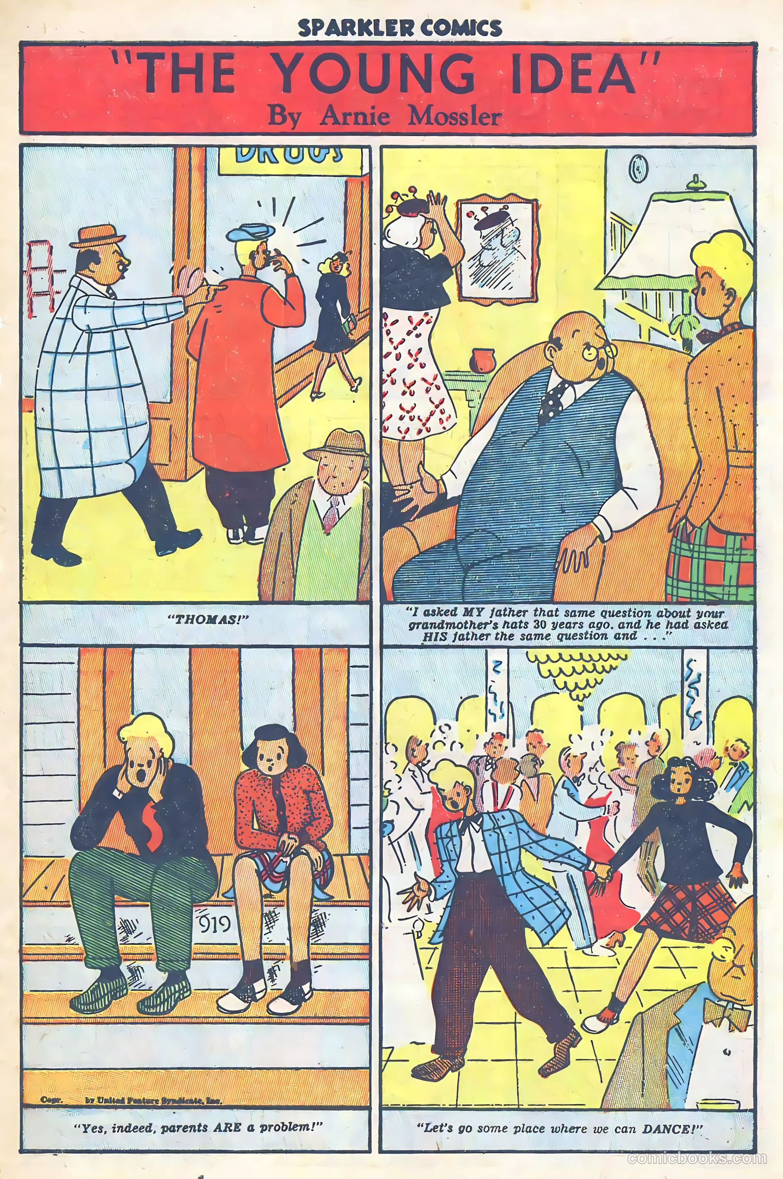 Sparkler Comics #57 (1948) — page 32 of 35