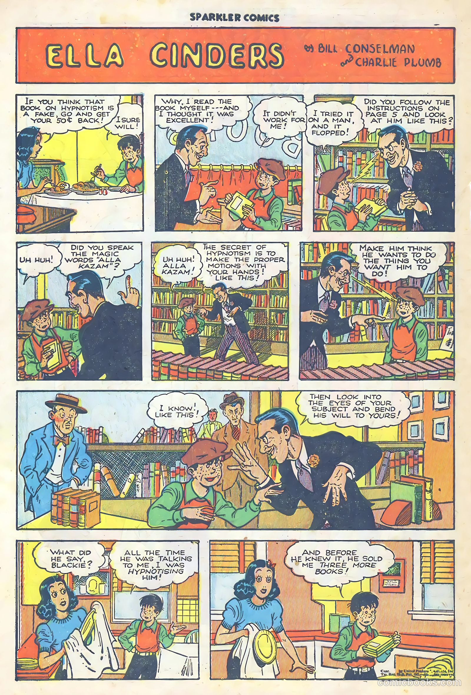 Sparkler Comics #57 (1948) — page 33 of 35
