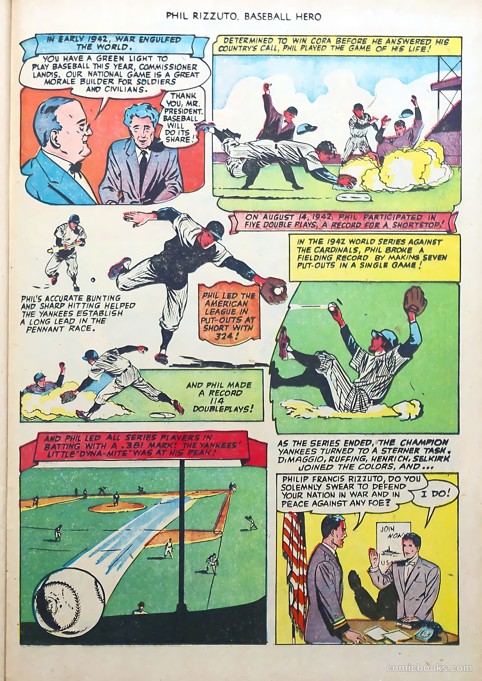 Phil Rizzuto #1 (1951) — page 25 of 37