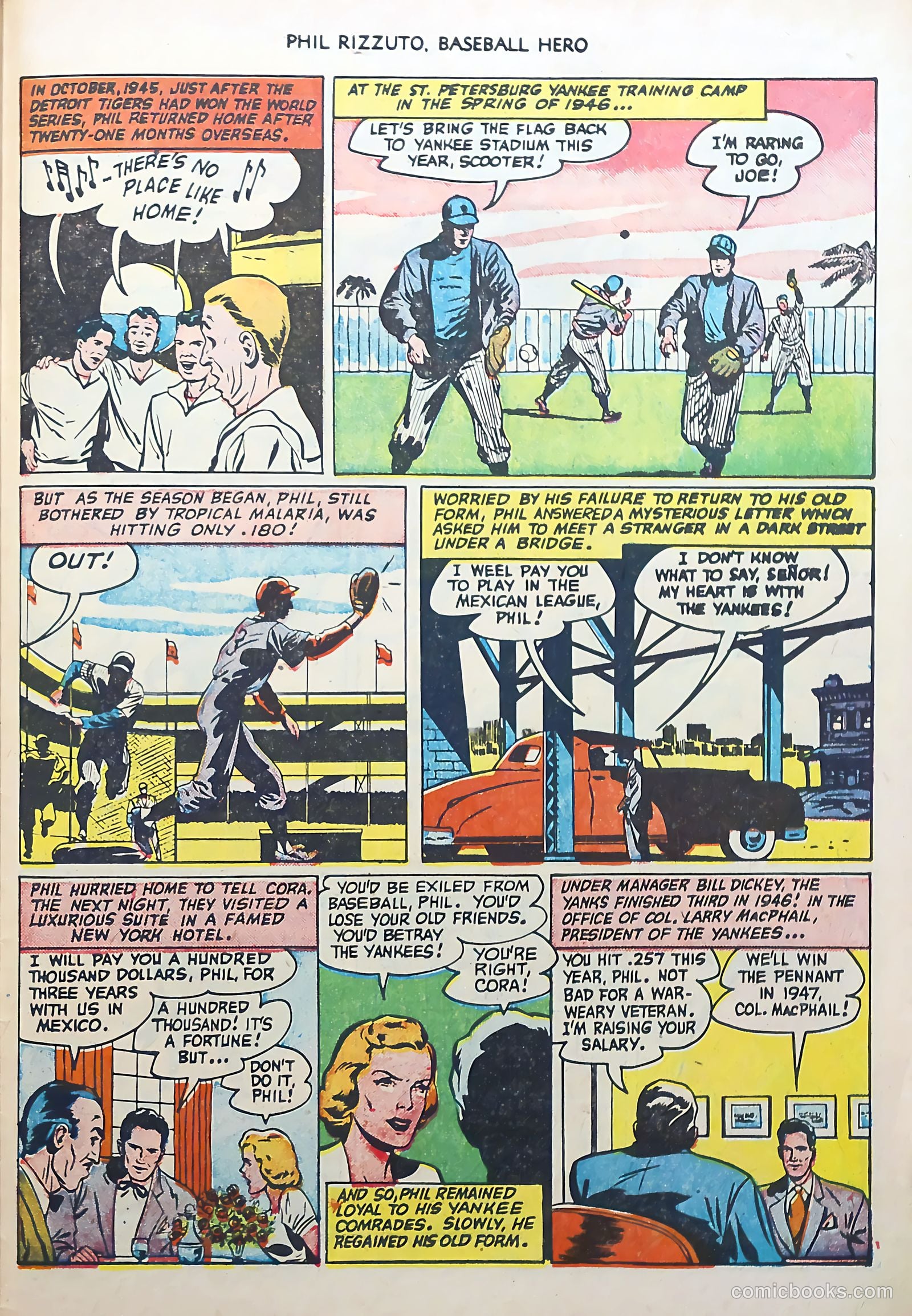 Phil Rizzuto #1 (1951) — page 27 of 37