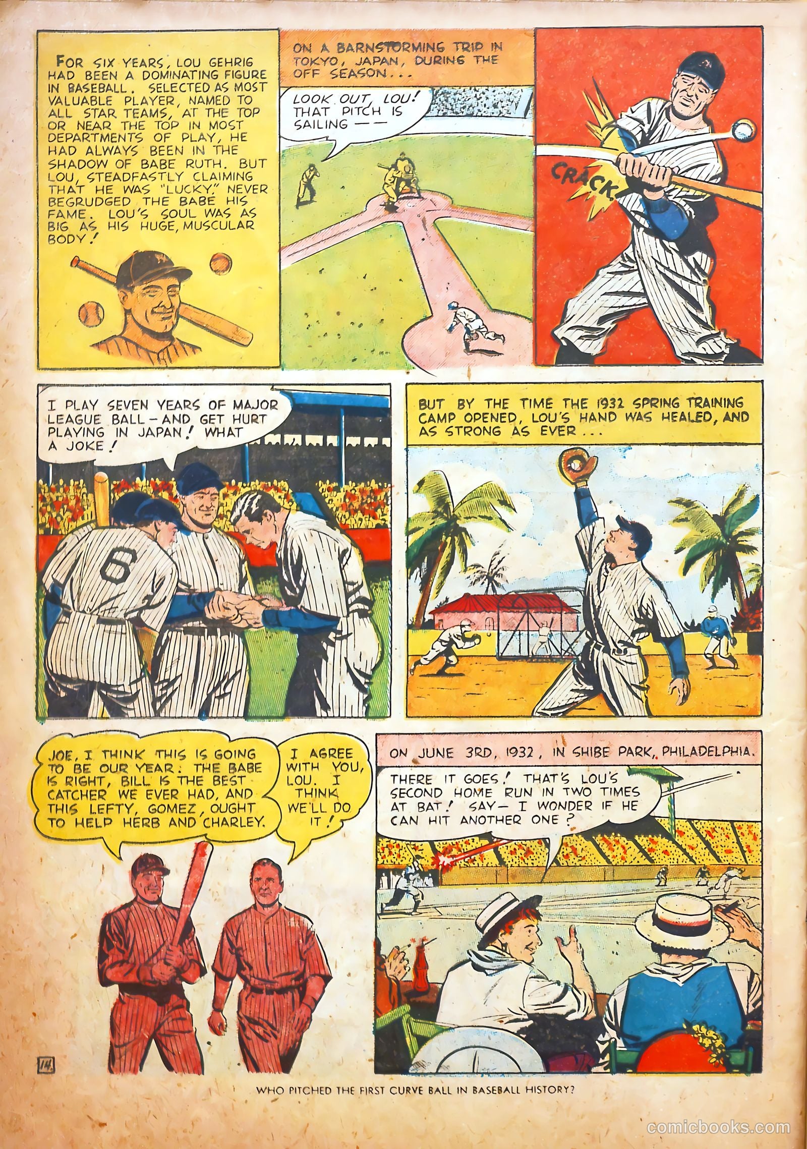 Pride of the Yankees #1 (1949) — page 16 of 36