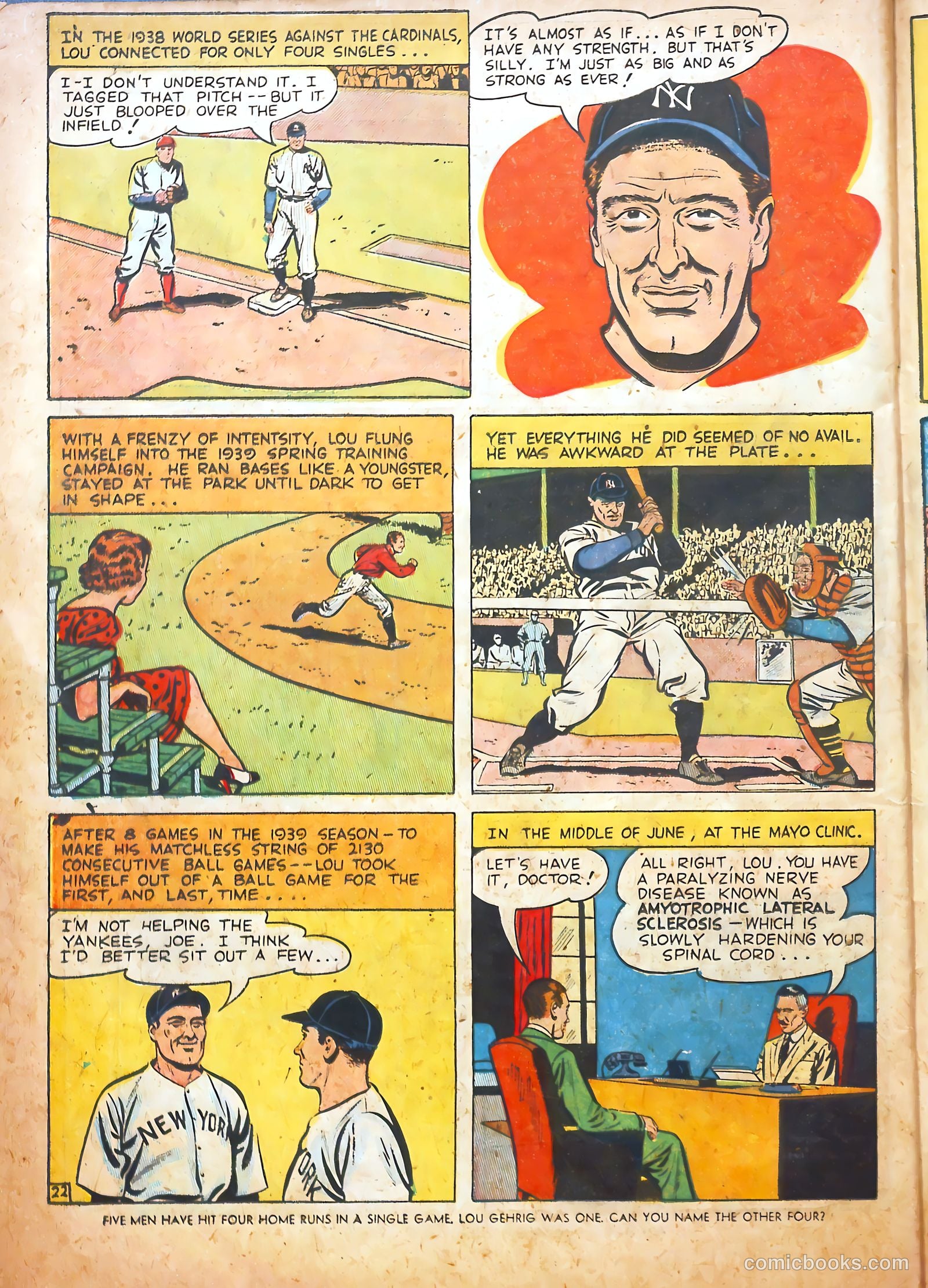 Pride of the Yankees #1 (1949) — page 24 of 36