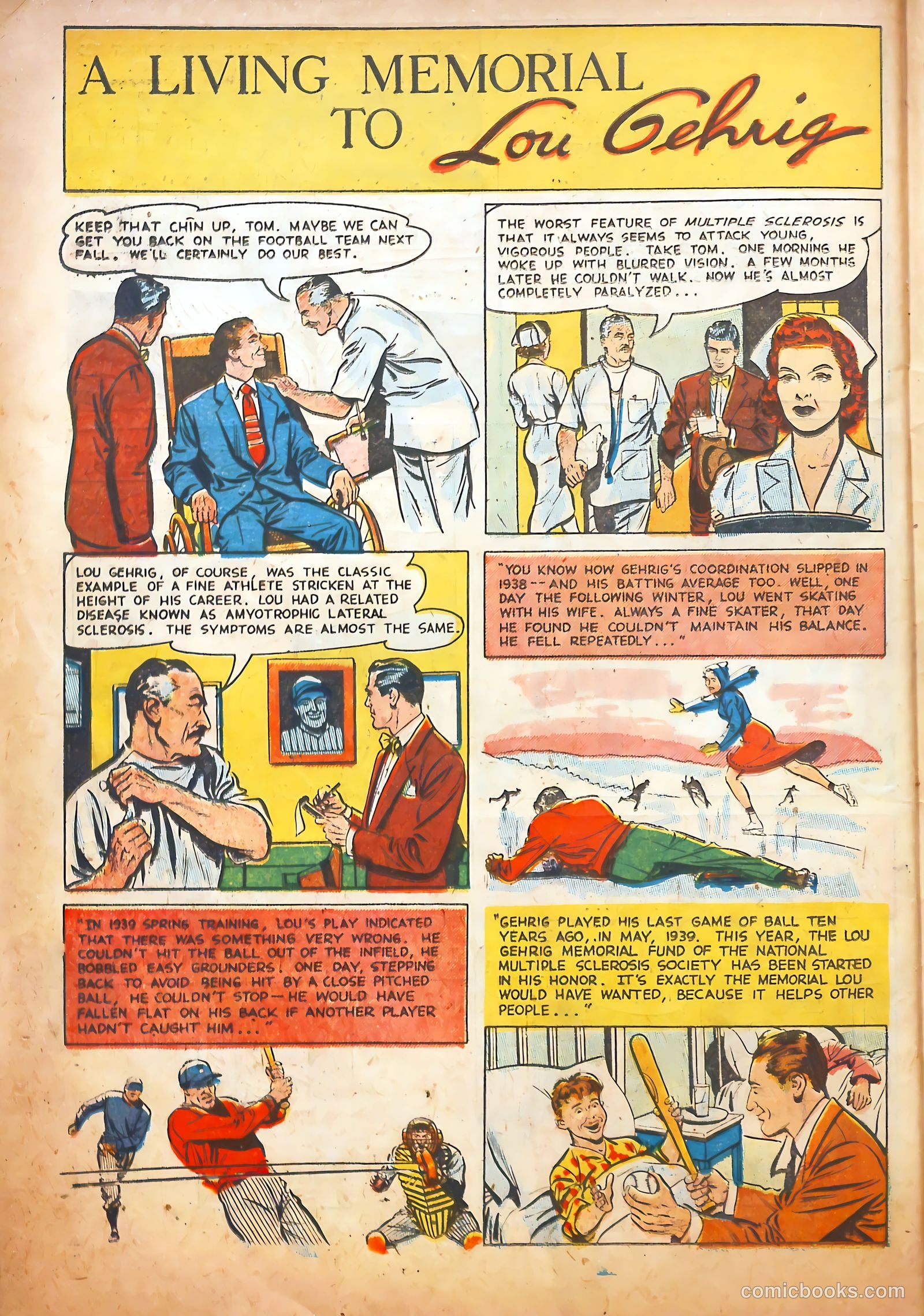 Pride of the Yankees #1 (1949) — page 26 of 36