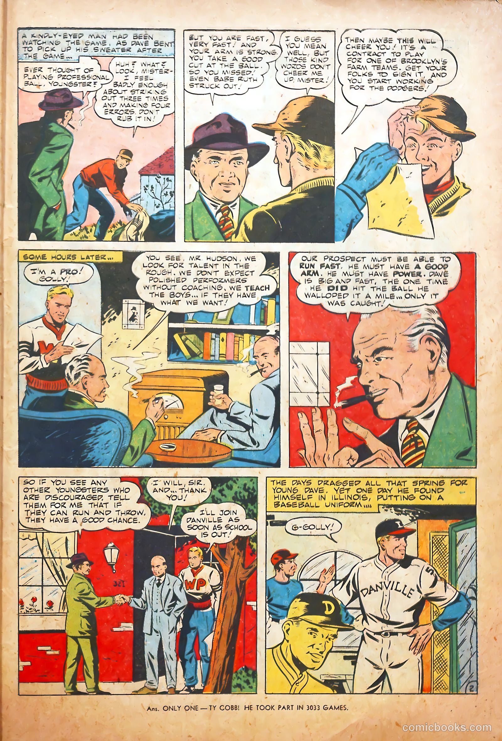 Pride of the Yankees #1 (1949) — page 29 of 36