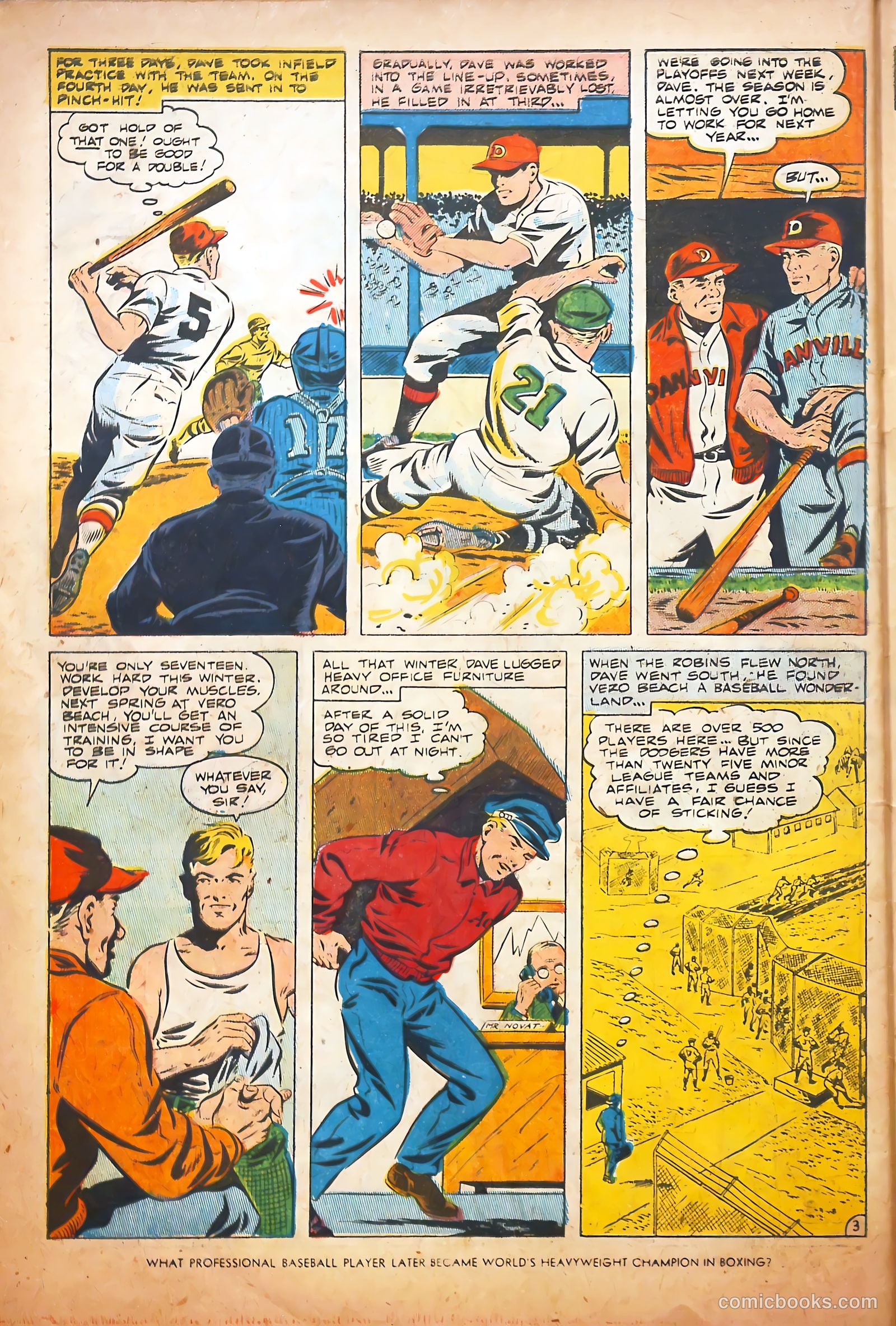 Pride of the Yankees #1 (1949) — page 30 of 36