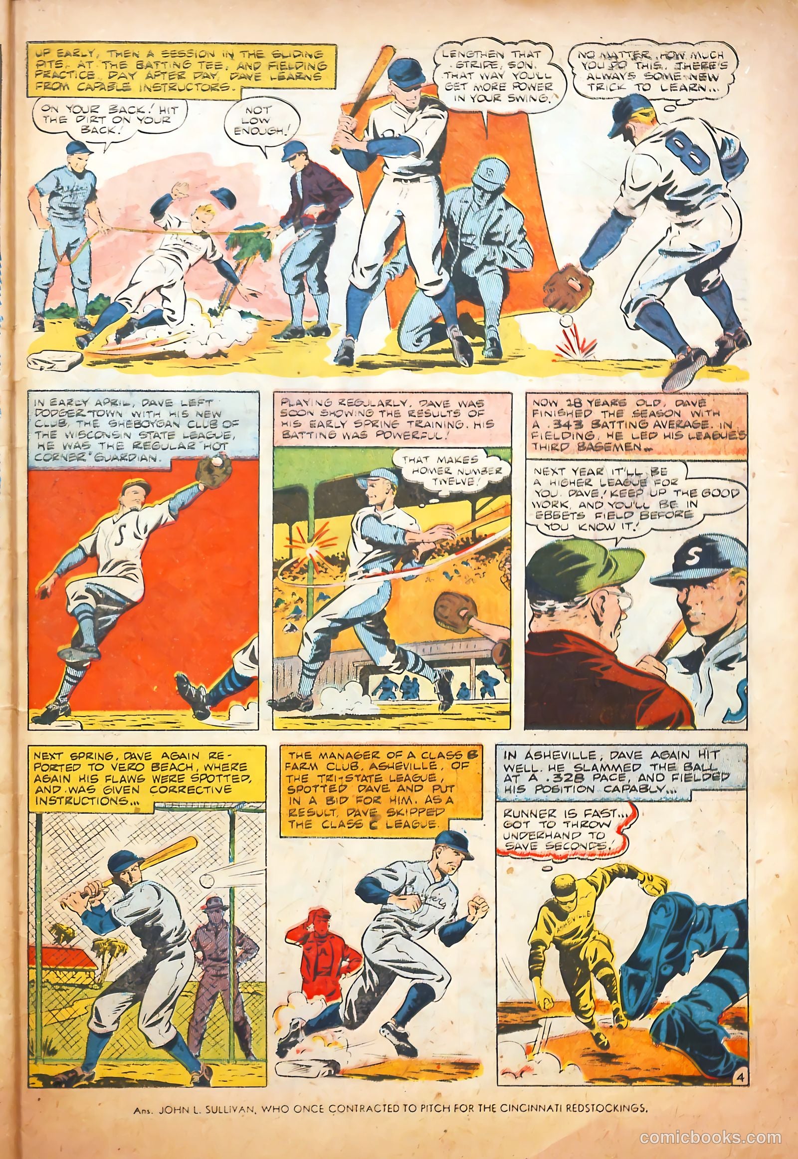 Pride of the Yankees #1 (1949) — page 31 of 36