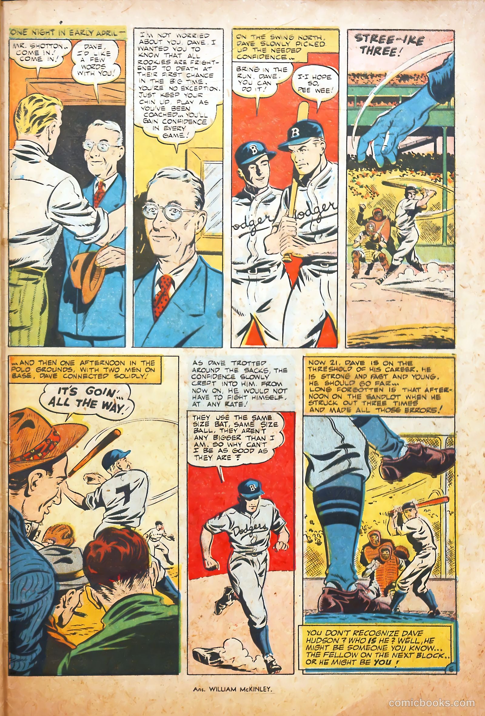 Pride of the Yankees #1 (1949) — page 33 of 36