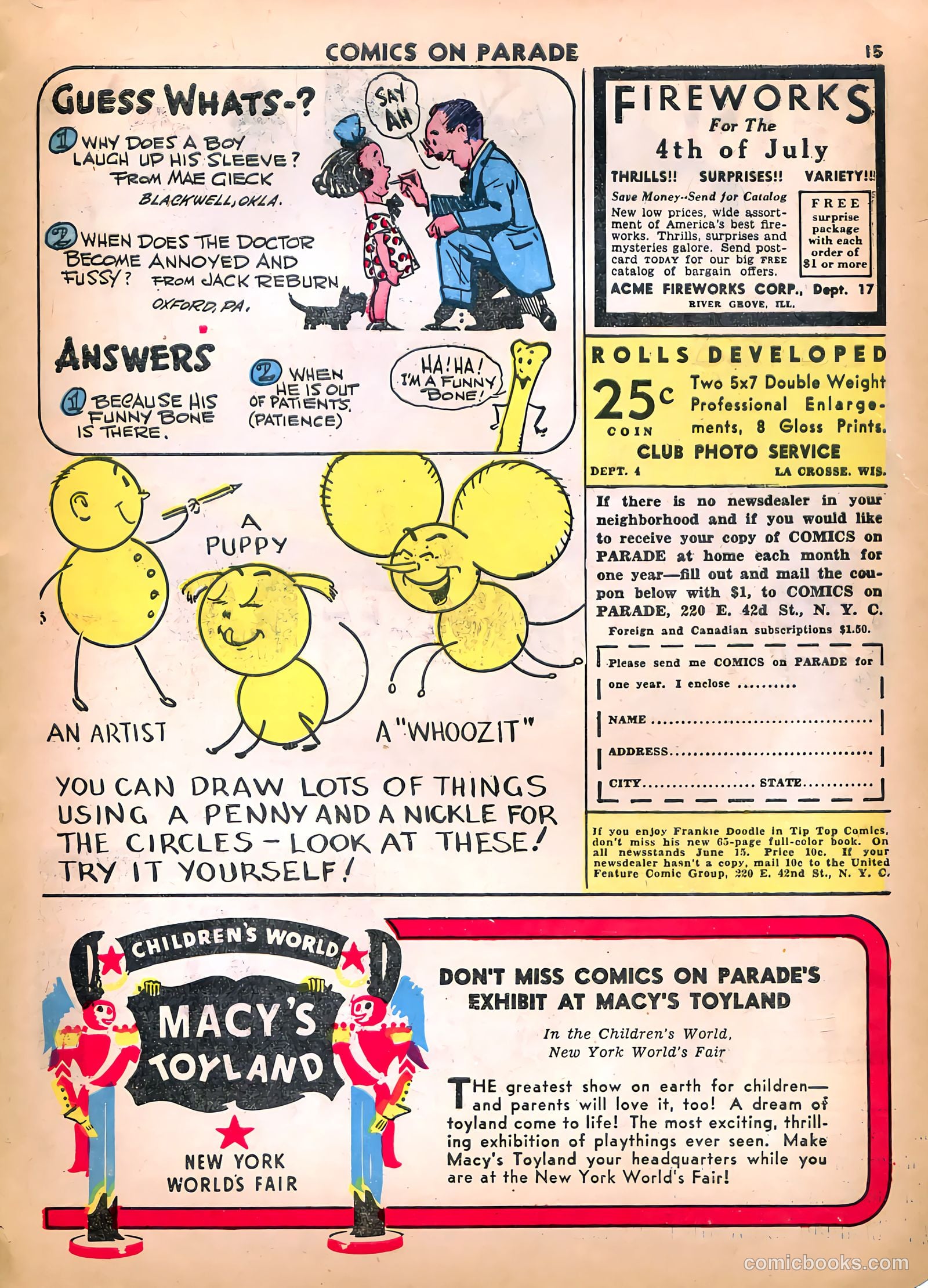 Comics on Parade #16 (1941) — page 7 of 56