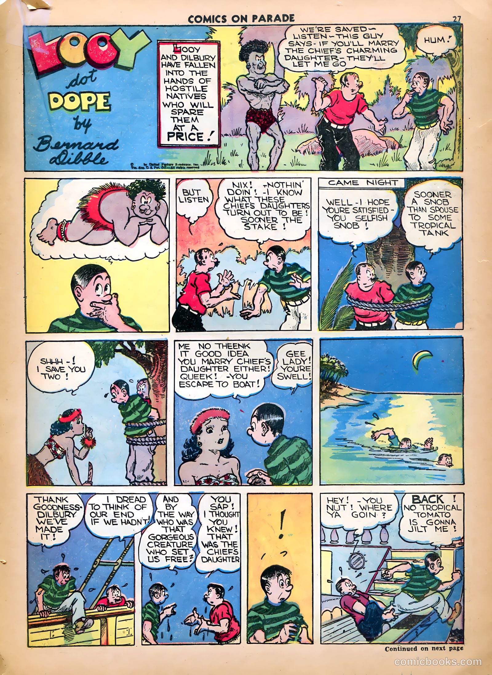 Comics on Parade #16 (1941) — page 19 of 56
