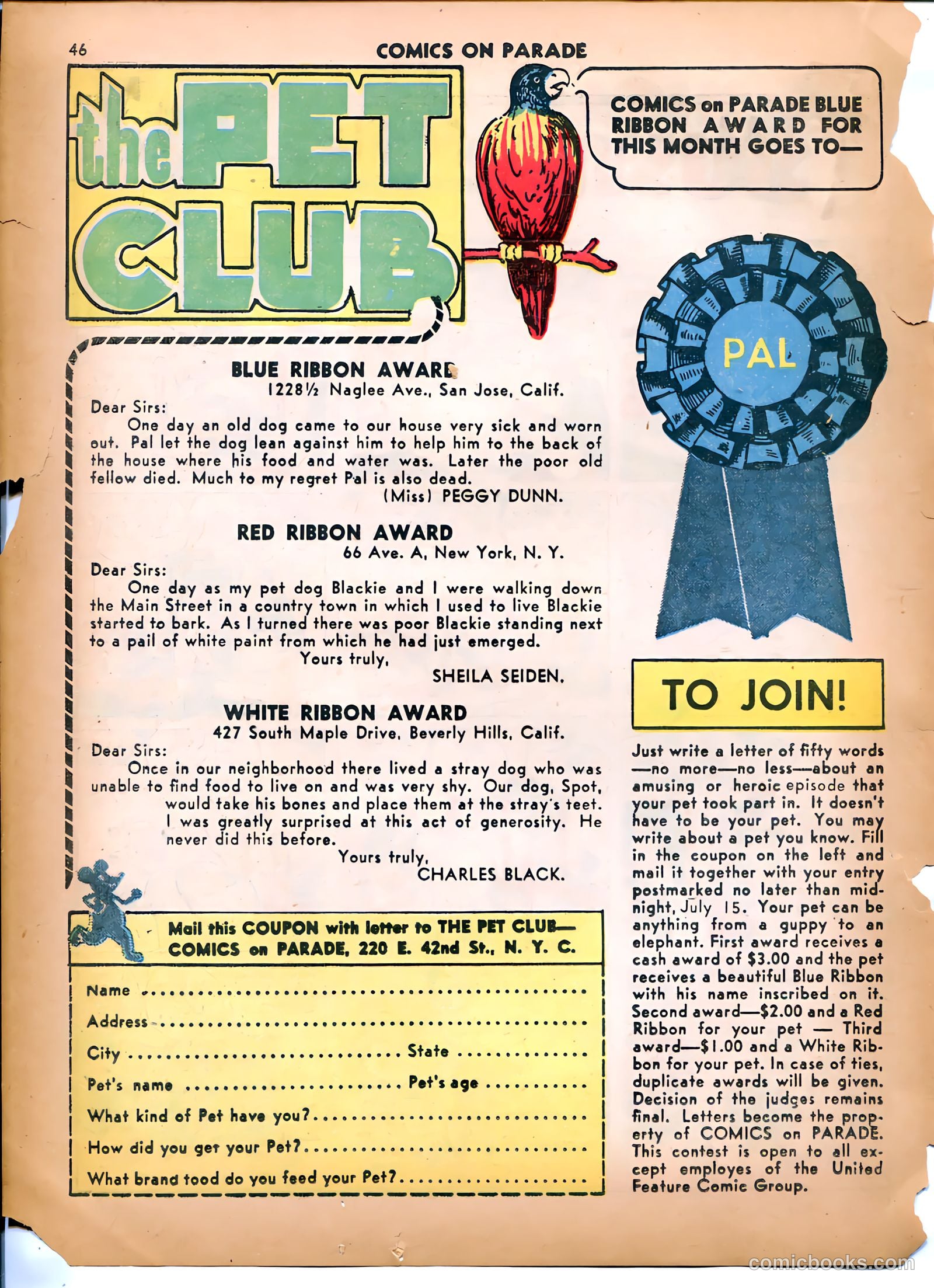 Comics on Parade #16 (1941) — page 36 of 56