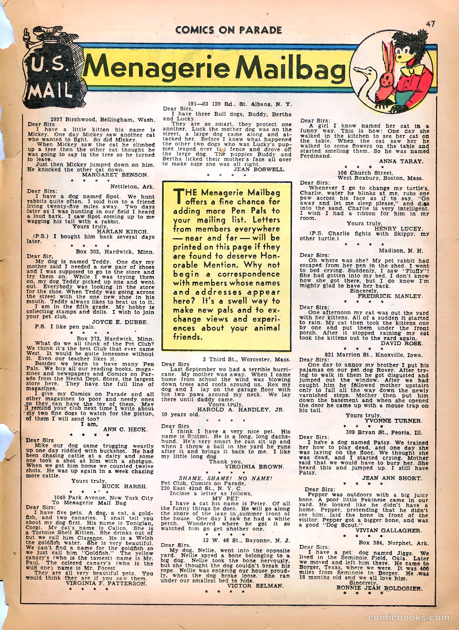 Comics on Parade #16 (1941) — page 37 of 56
