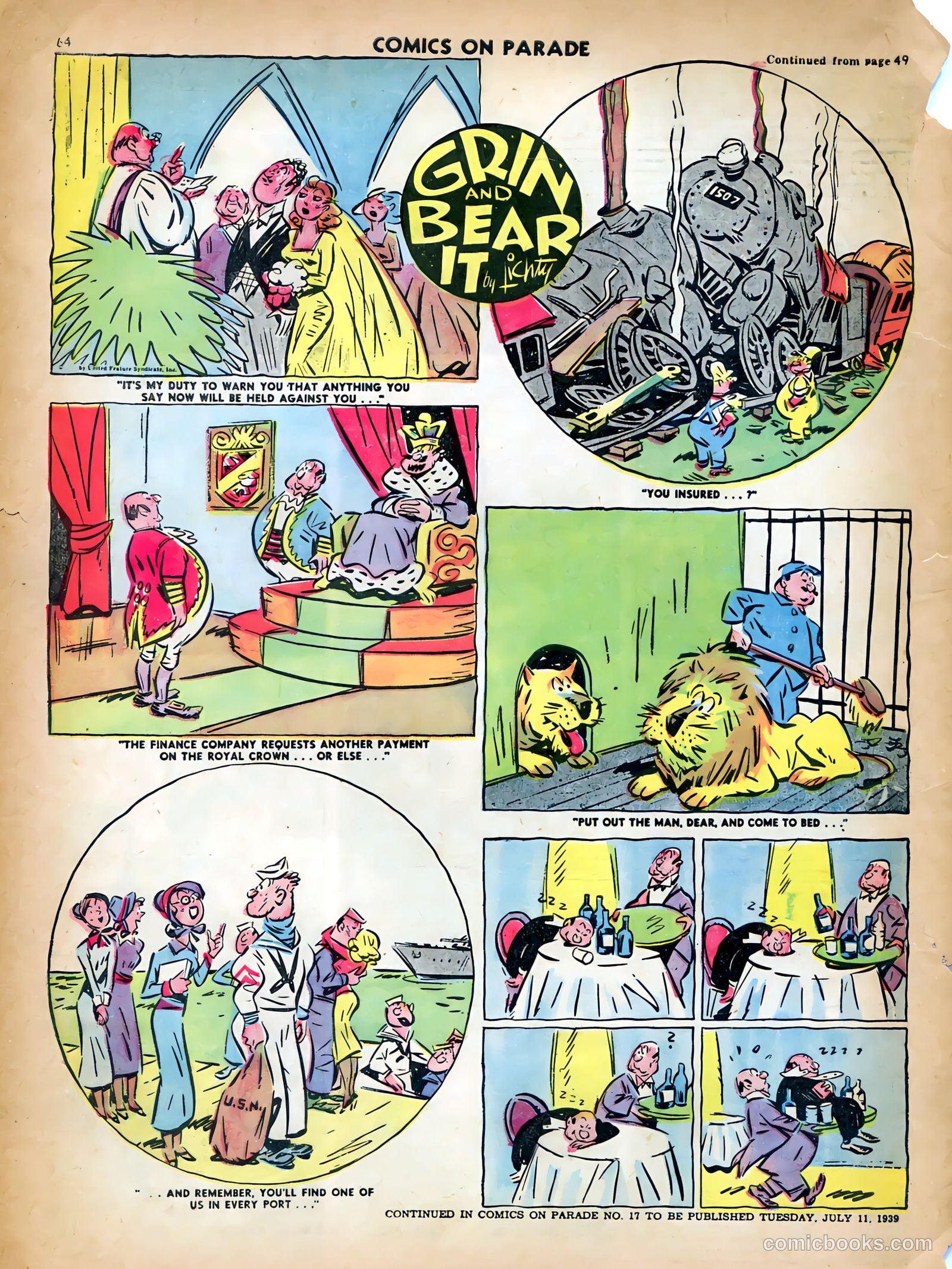 Comics on Parade #16 (1941) — page 54 of 56