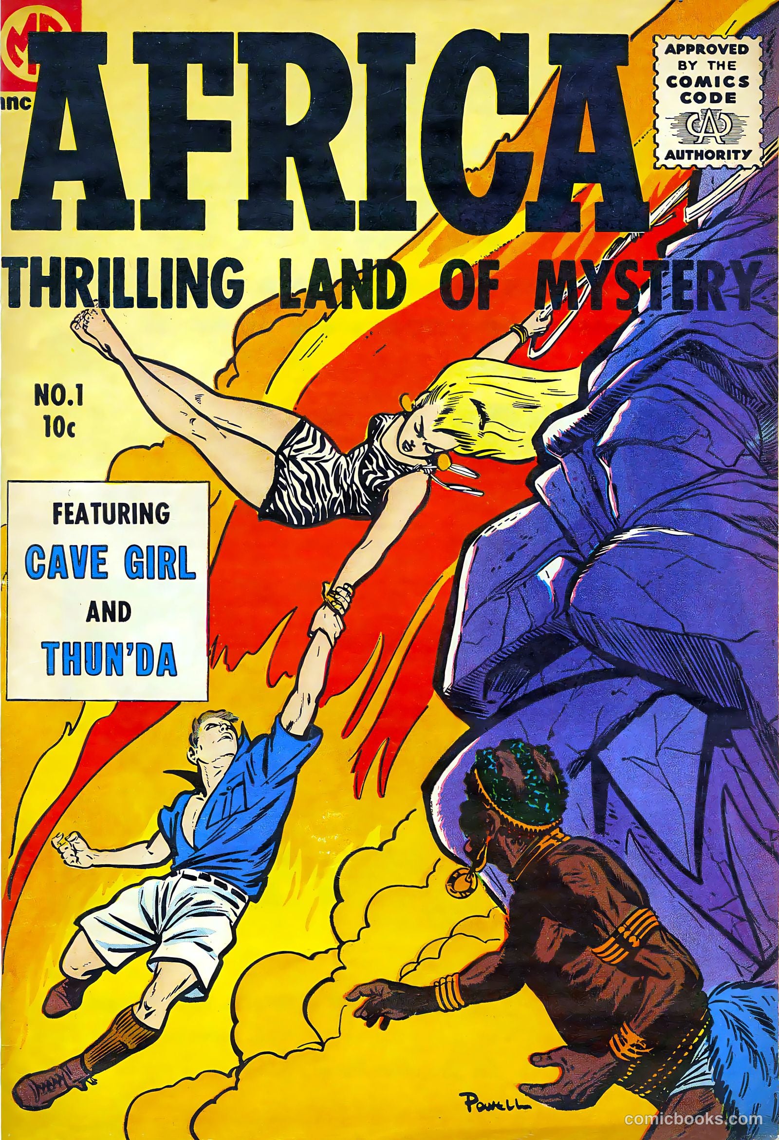 A-1 Comics 137 - Africa #1