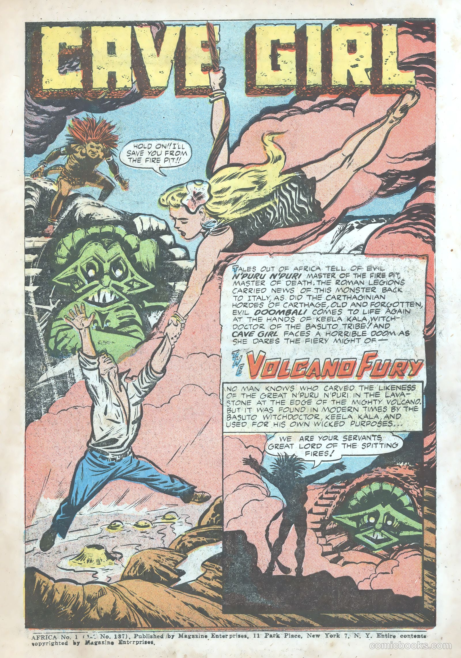 A-1 Comics 137 - Africa #1 — page 3 of 36