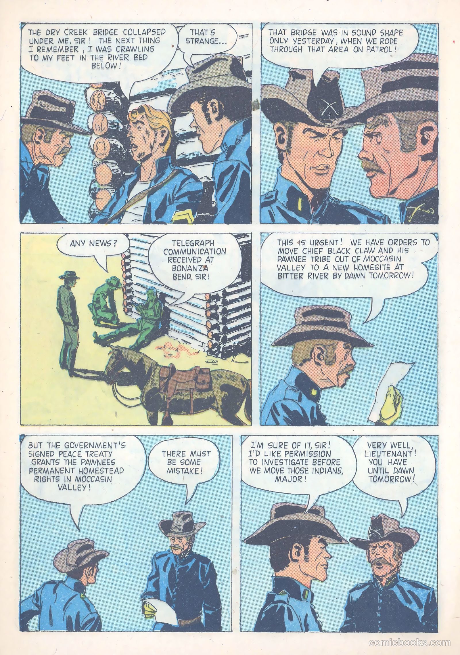 Robin Hood's Western Tales #1 (1956) — page 5 of 20