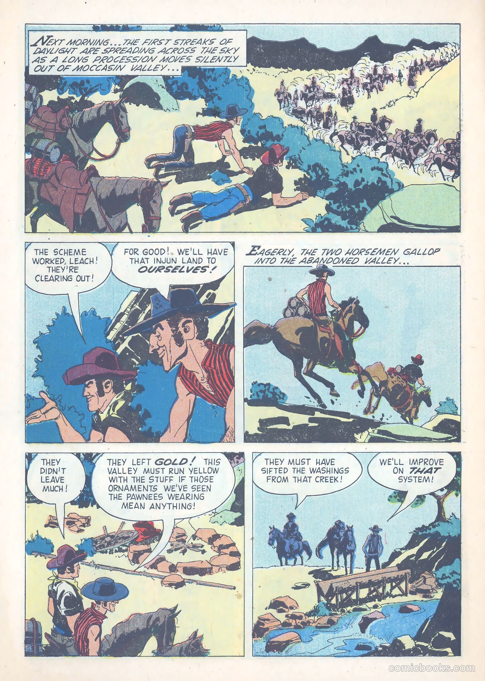 Robin Hood's Western Tales #1 (1956) — page 6 of 20