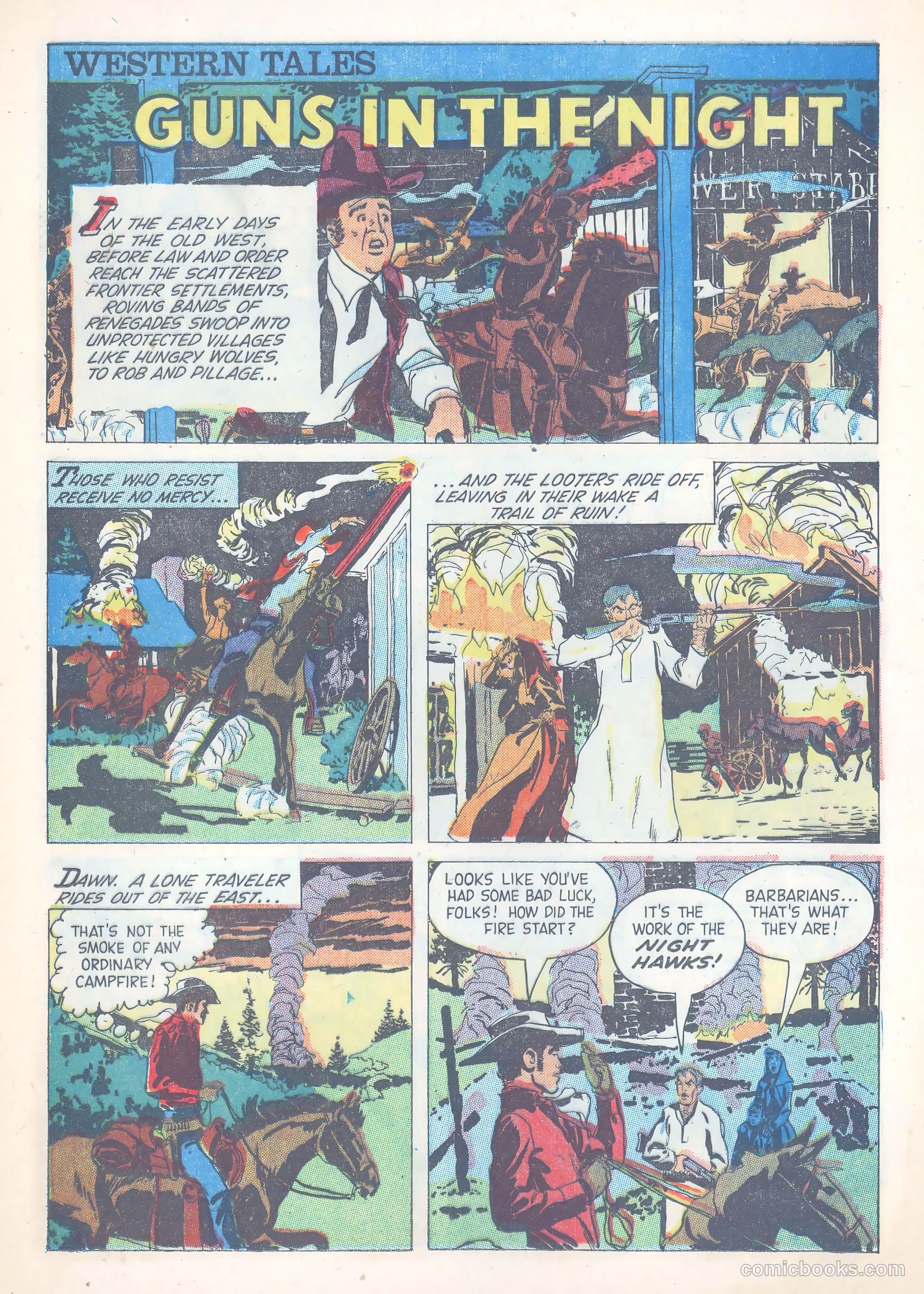 Robin Hood's Western Tales #1 (1956) — page 9 of 20
