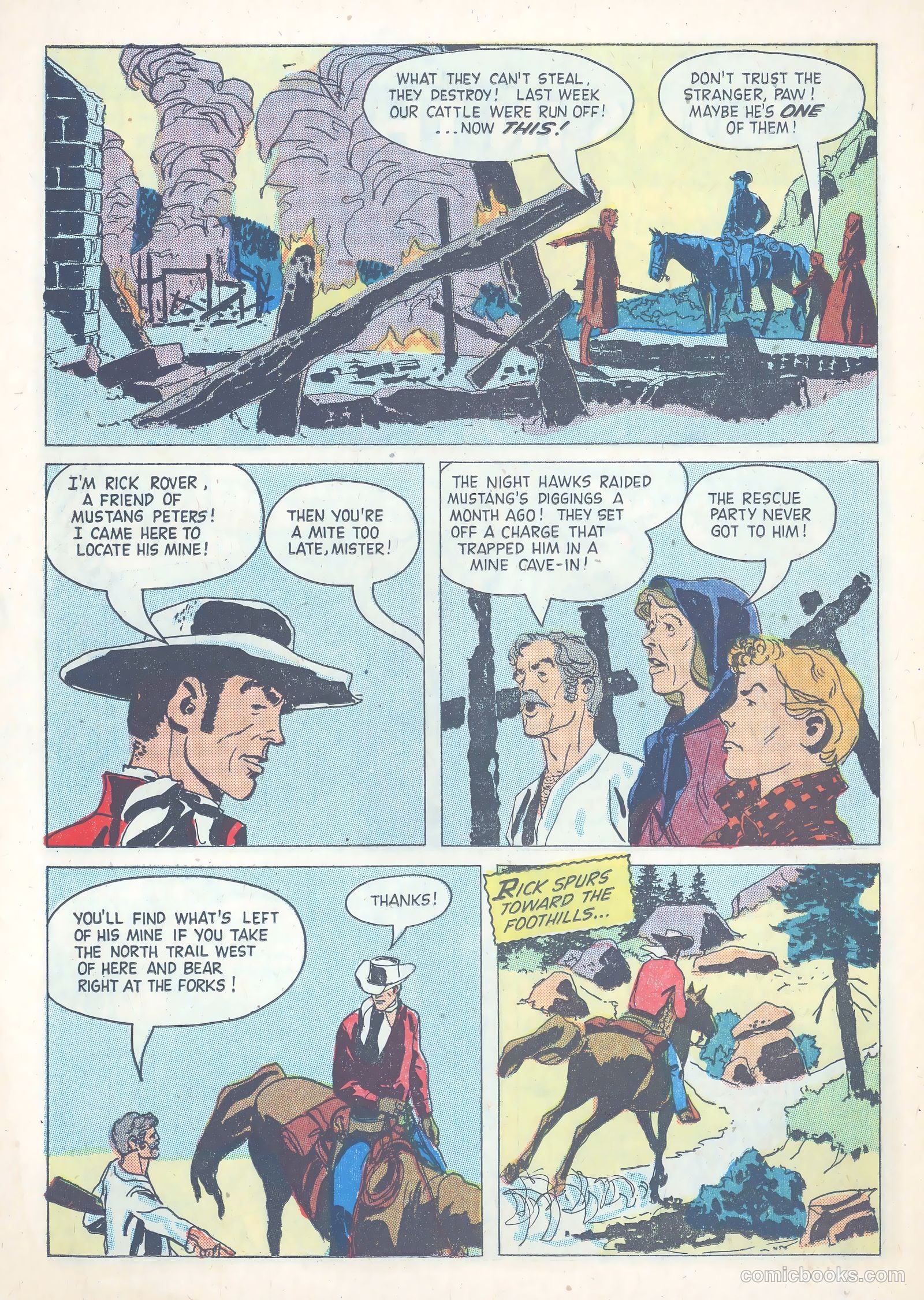 Robin Hood's Western Tales #1 (1956) — page 10 of 20