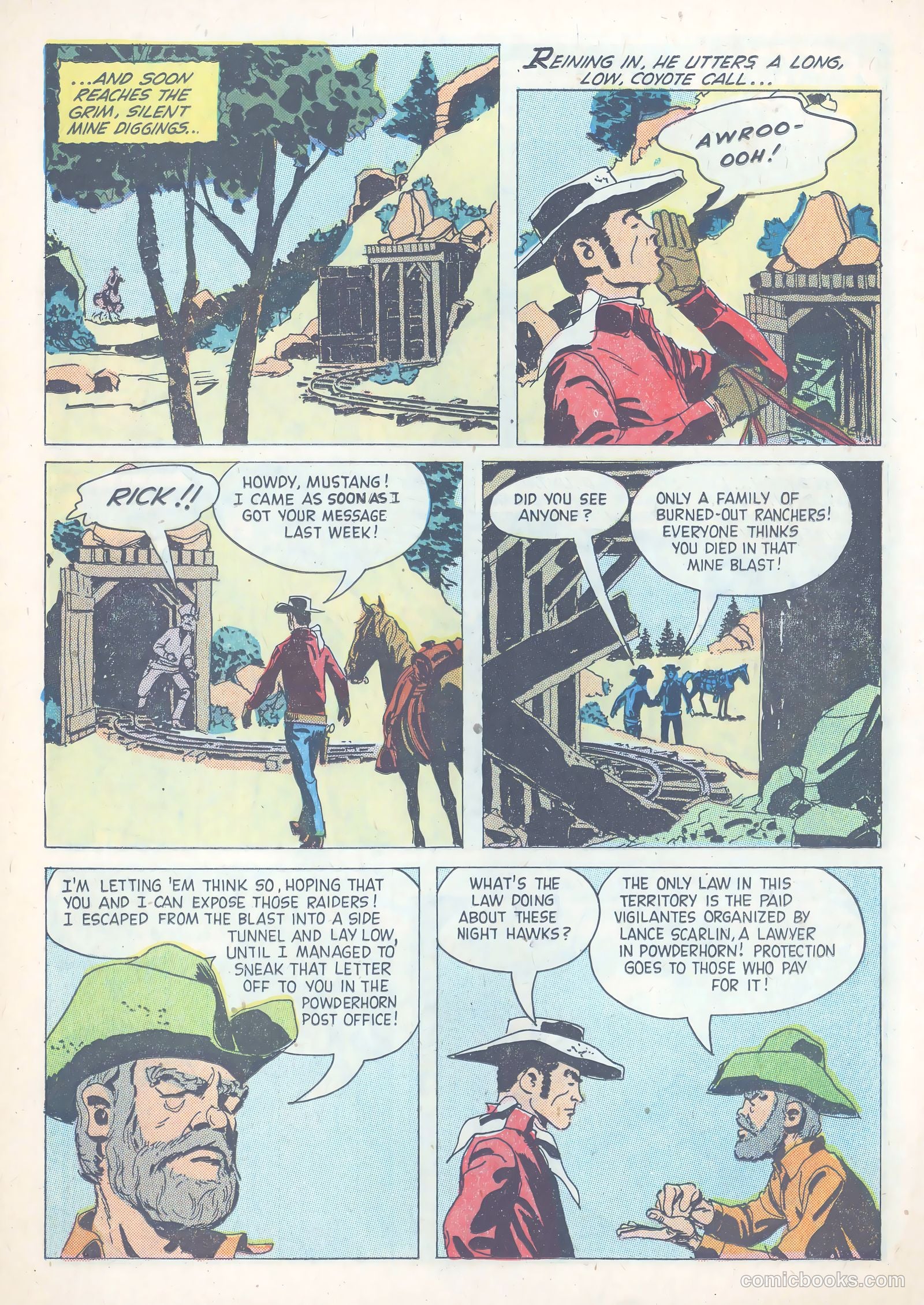 Robin Hood's Western Tales #1 (1956) — page 11 of 20