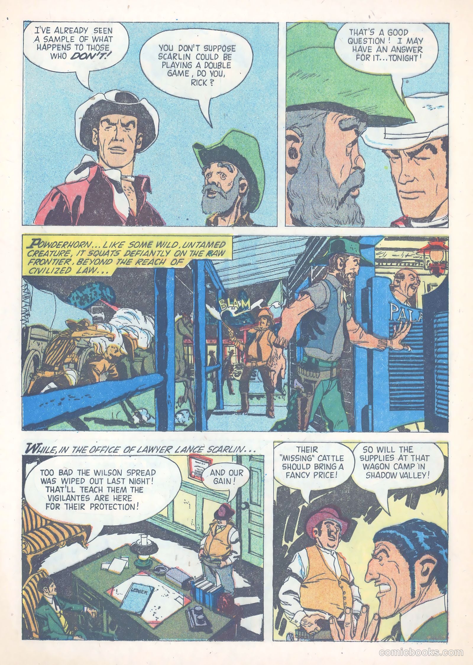 Robin Hood's Western Tales #1 (1956) — page 12 of 20