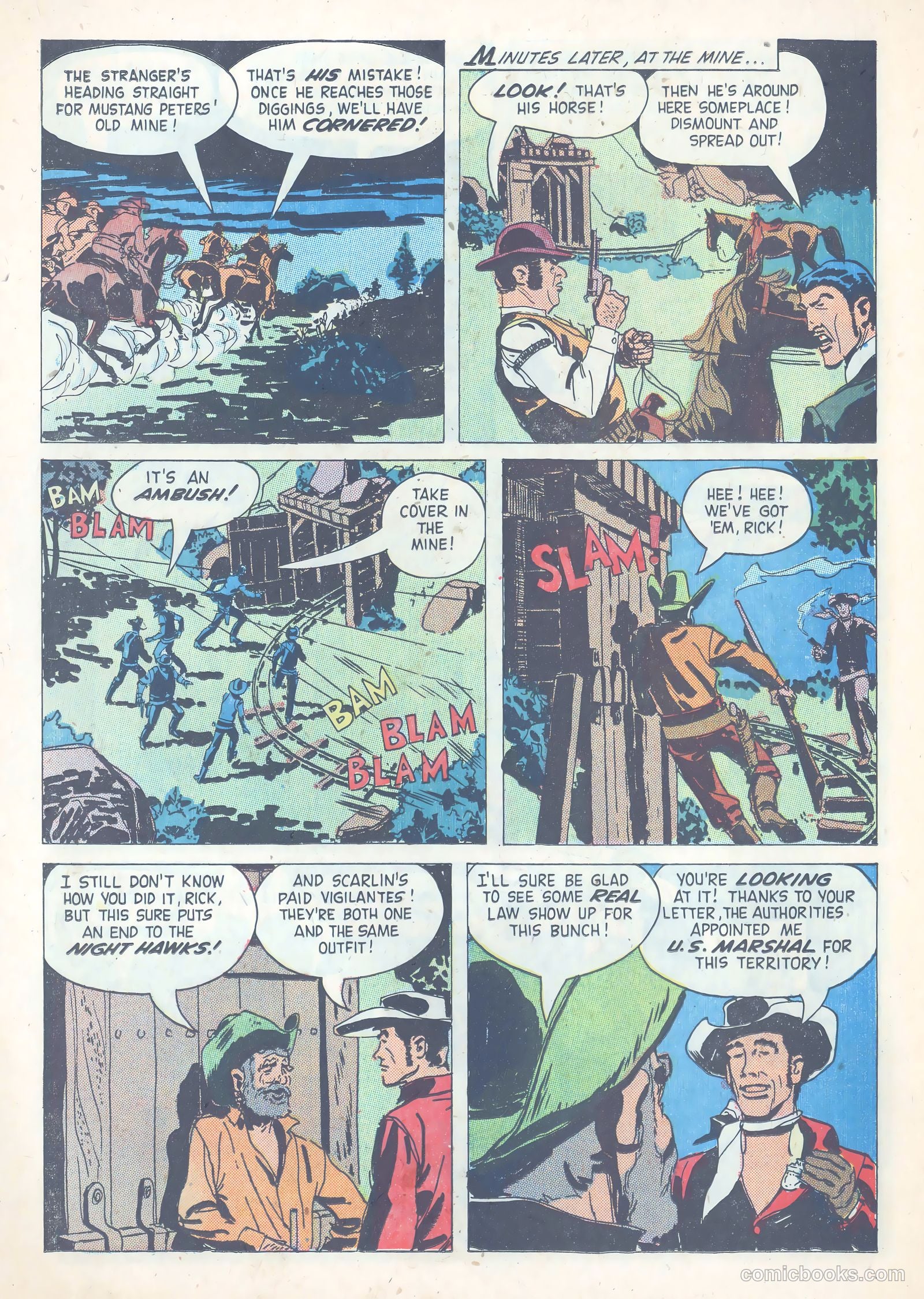 Robin Hood's Western Tales #1 (1956) — page 14 of 20