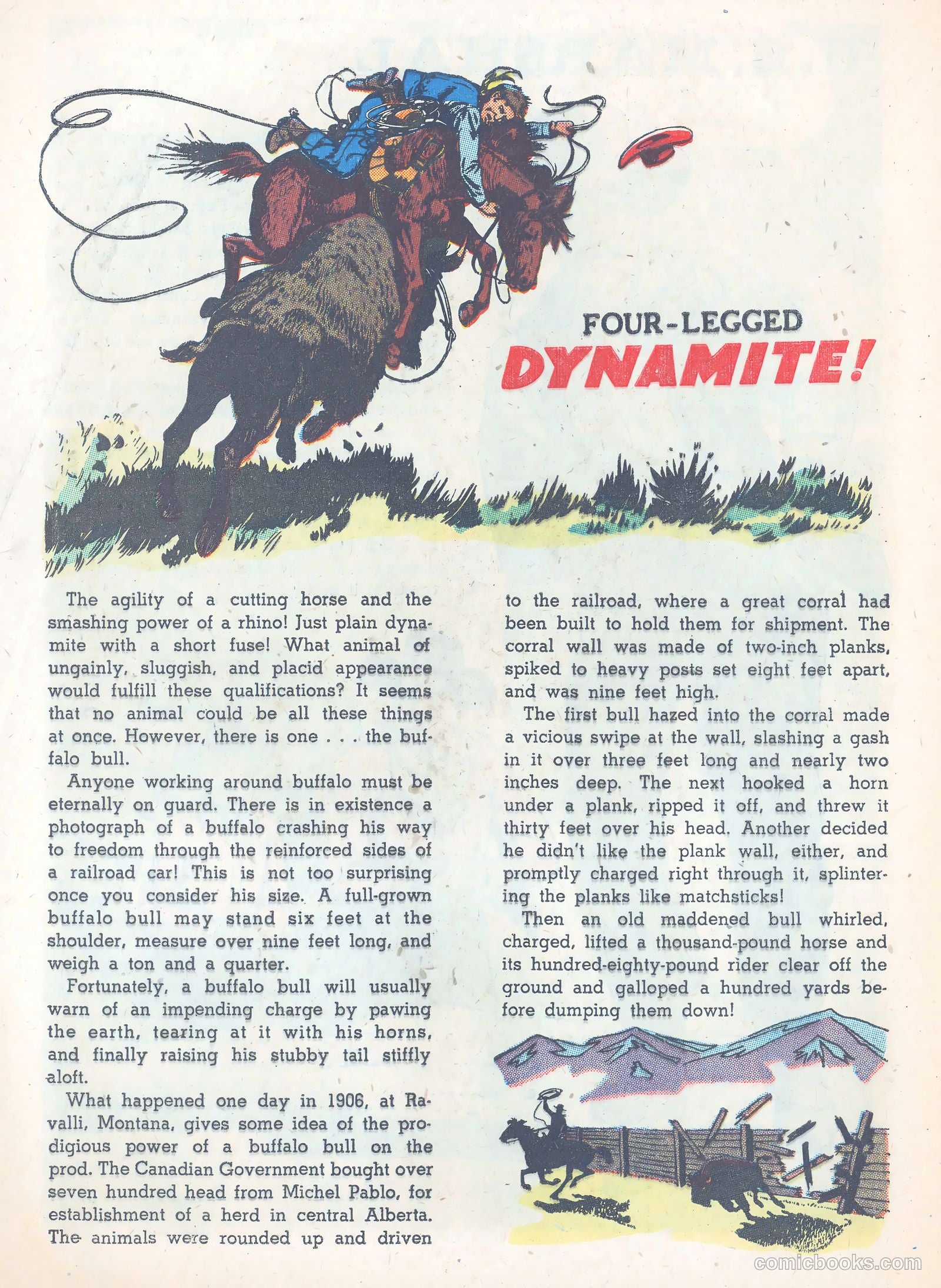 Robin Hood's Western Tales #1 (1956) — page 16 of 20