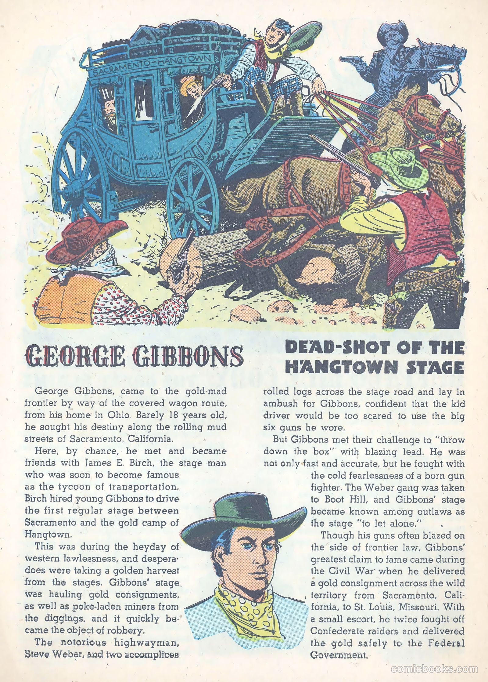 Robin Hood's Western Tales #1 (1956) — page 18 of 20