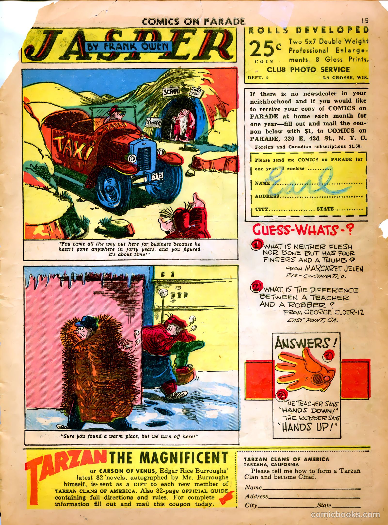 Comics on Parade #19 (1941) — page 13 of 57