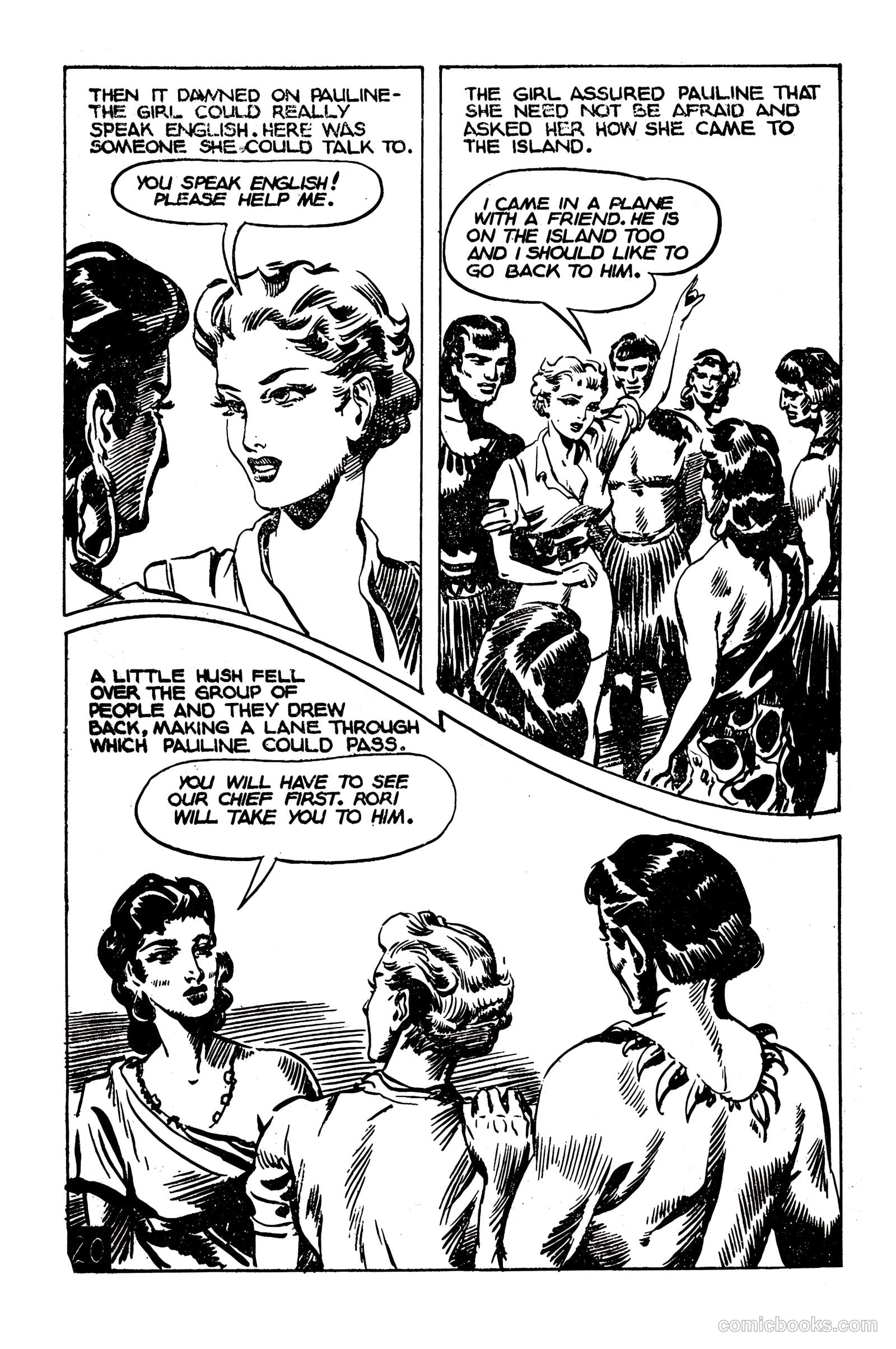 Picture Romance Library 11 - Island Lovers #1 — page 22 of 68